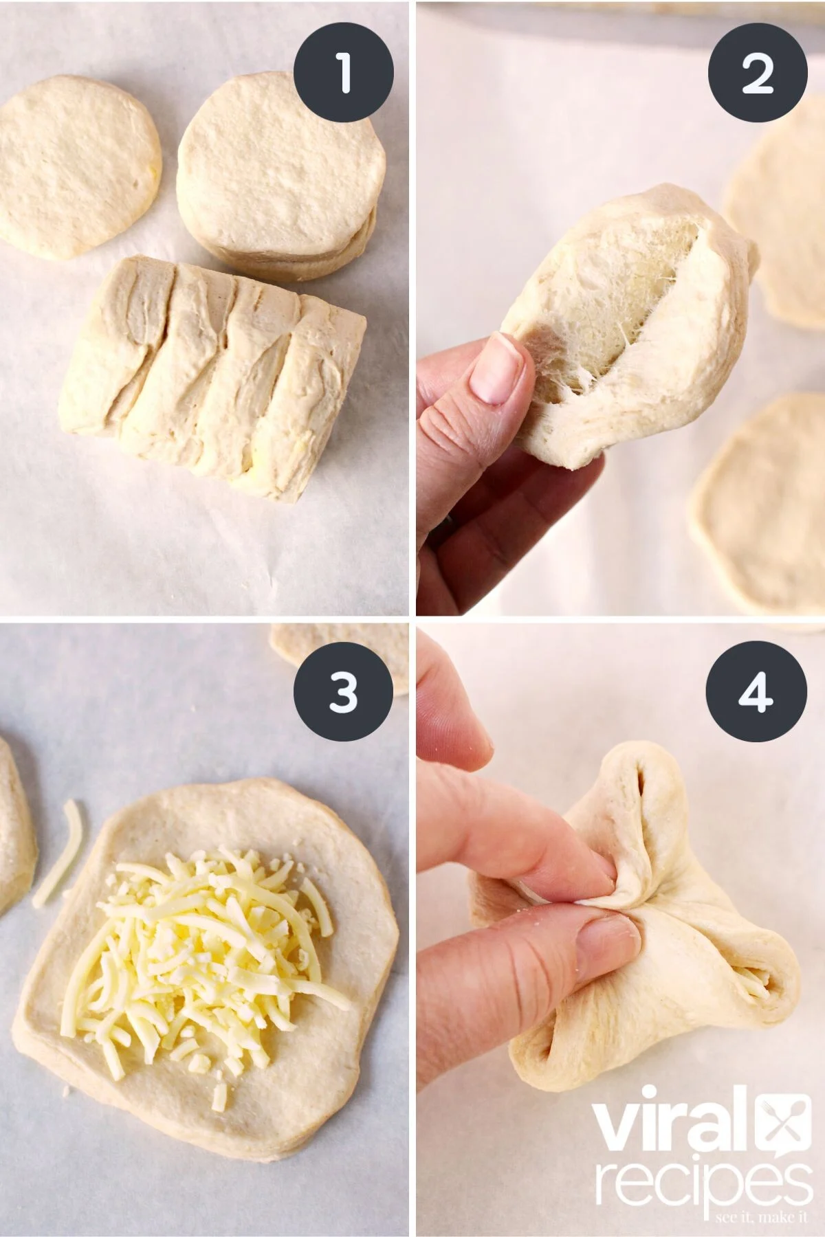 how to make cheesy garlic dough.