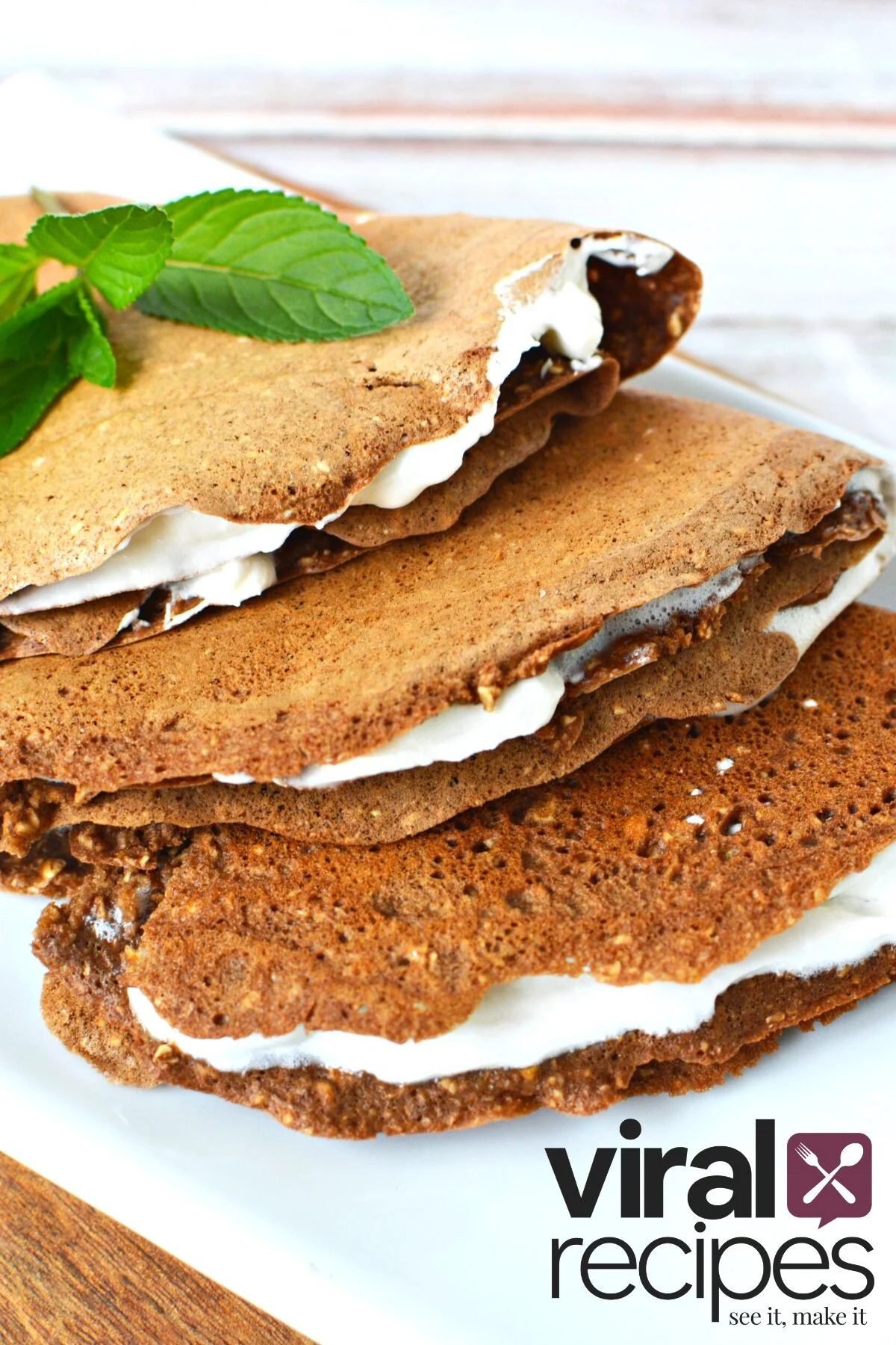 how to make viral tiktok oatmeal crepes.