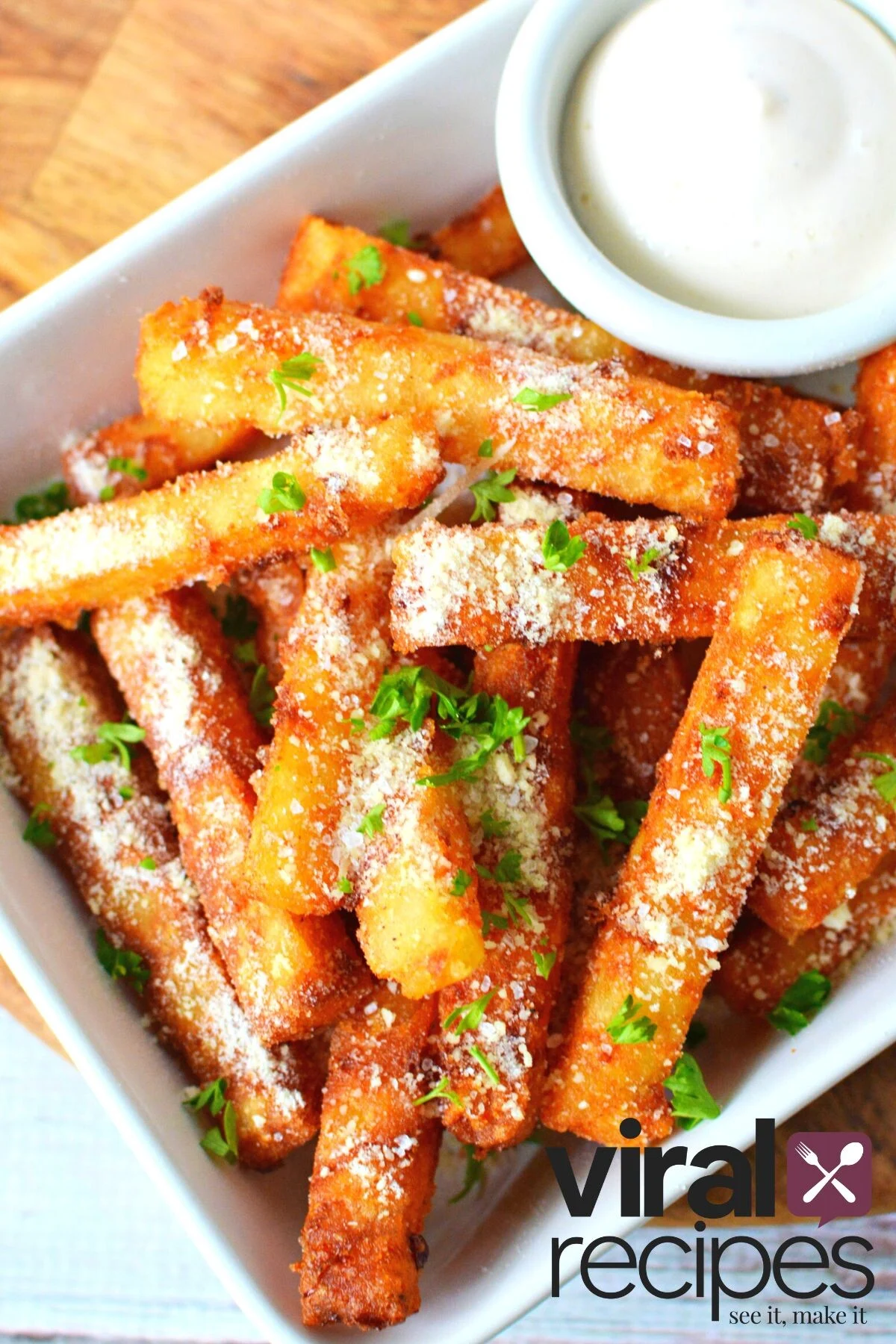 pile of tiktok crispy potatoes.