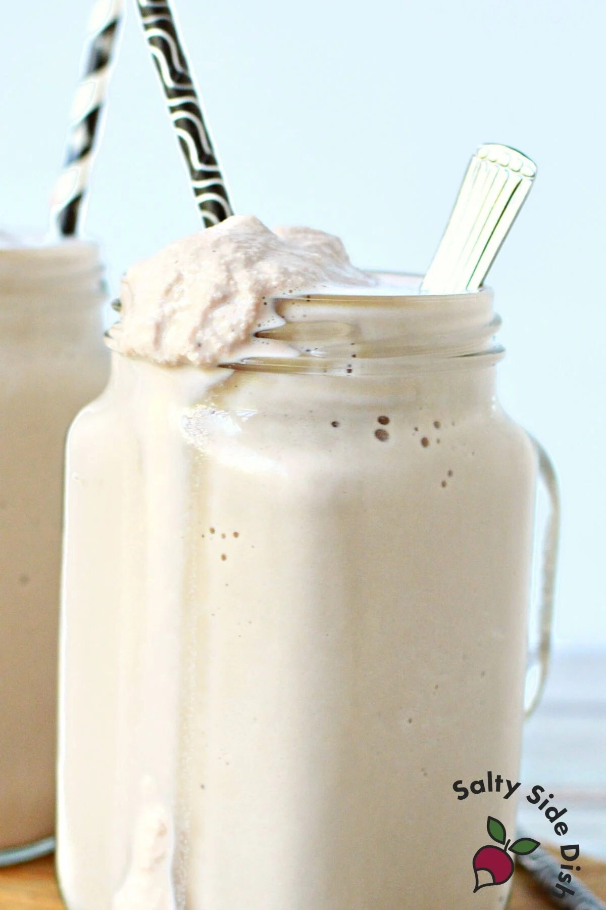 how to make an at home frosty and add to a mug for the best recipe ever.