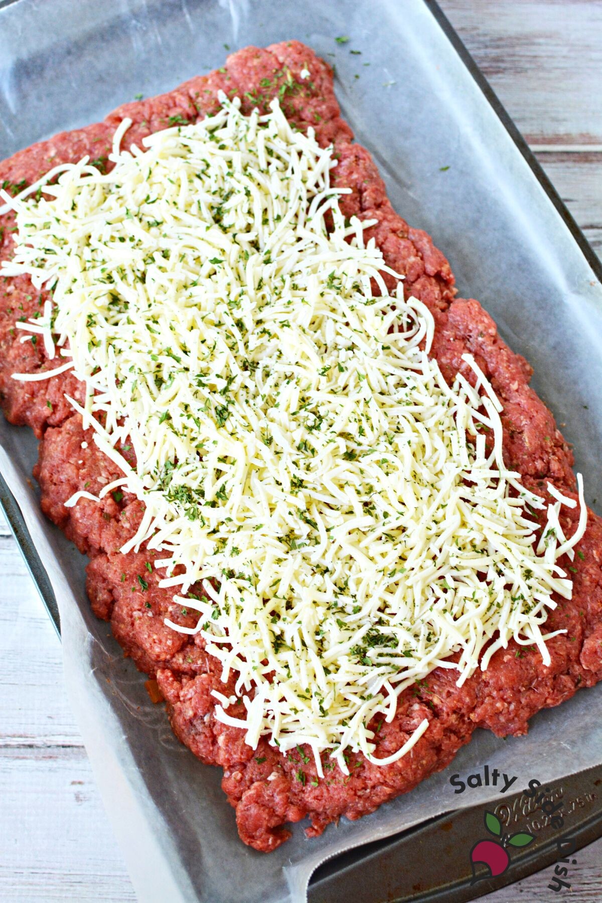 meatloaf stuffed with cheese.