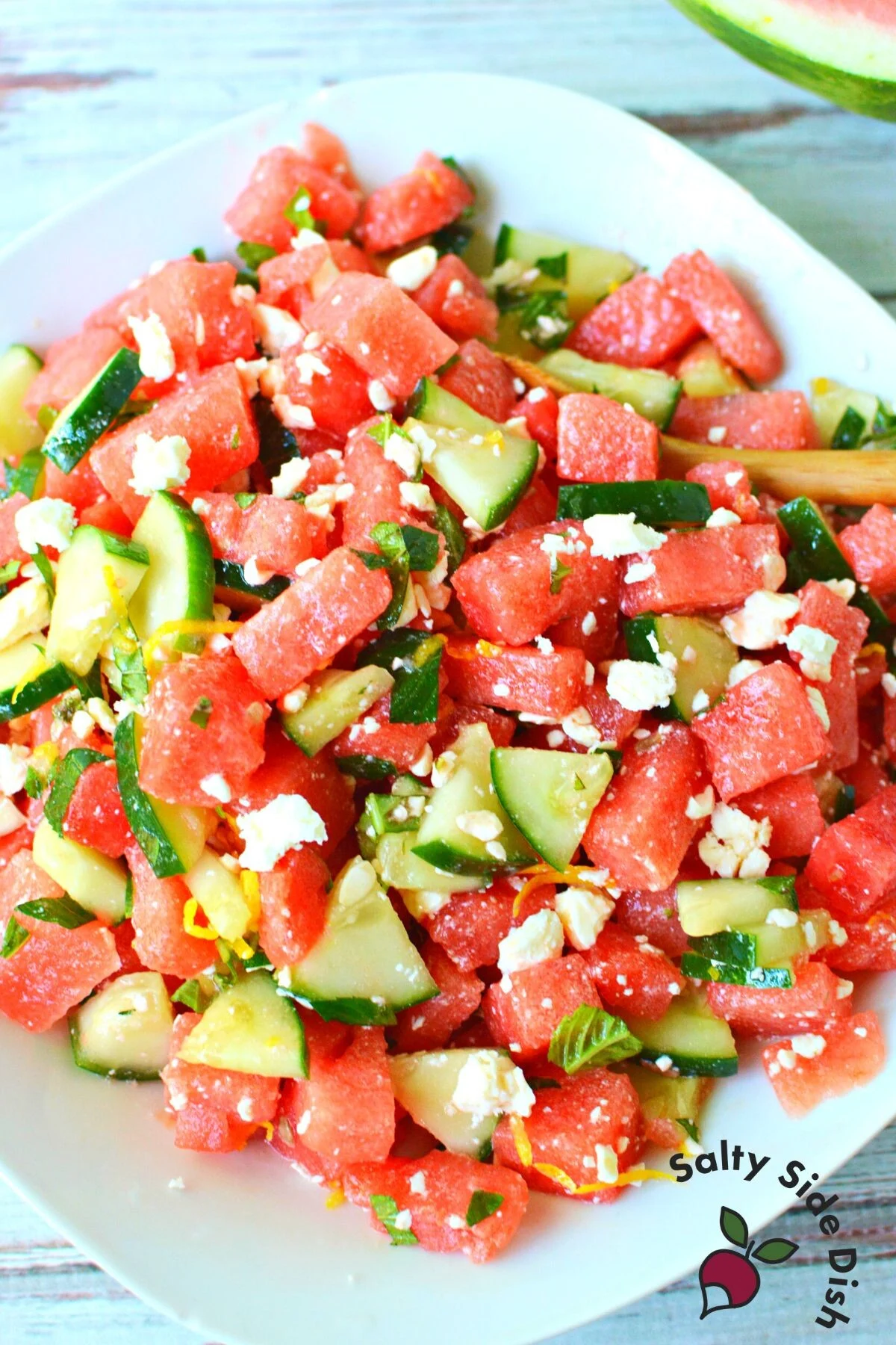 easy watermelon side dish recipe.