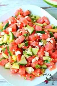 easy watermelon side dish recipe.