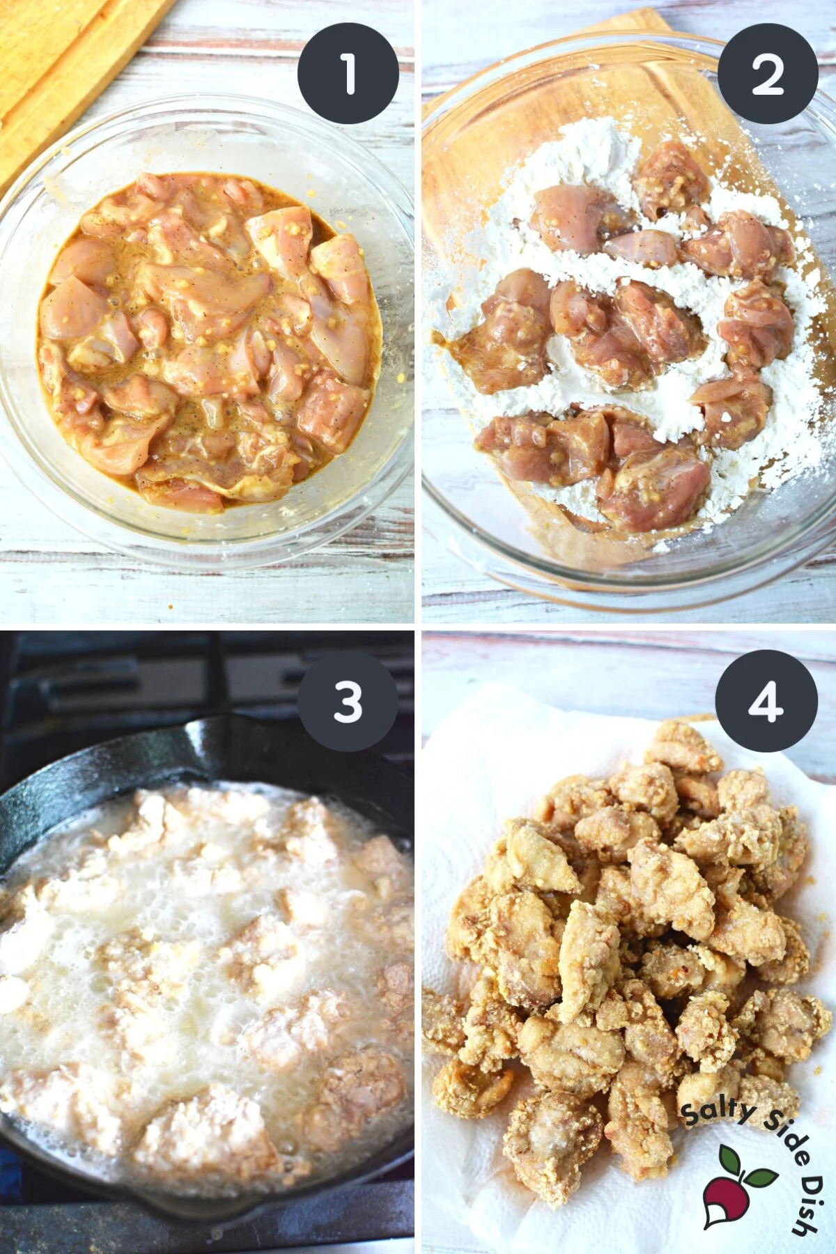 how to fry Chinese chicken at home.