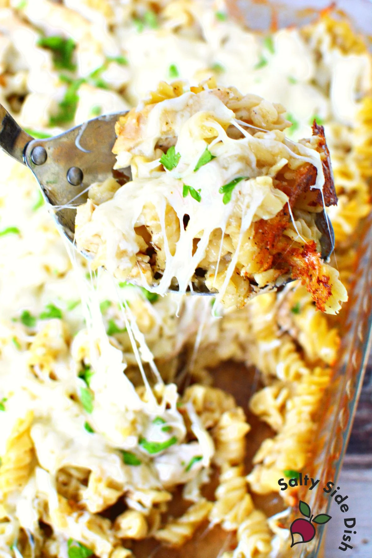 Chicken Alfredo Casserole