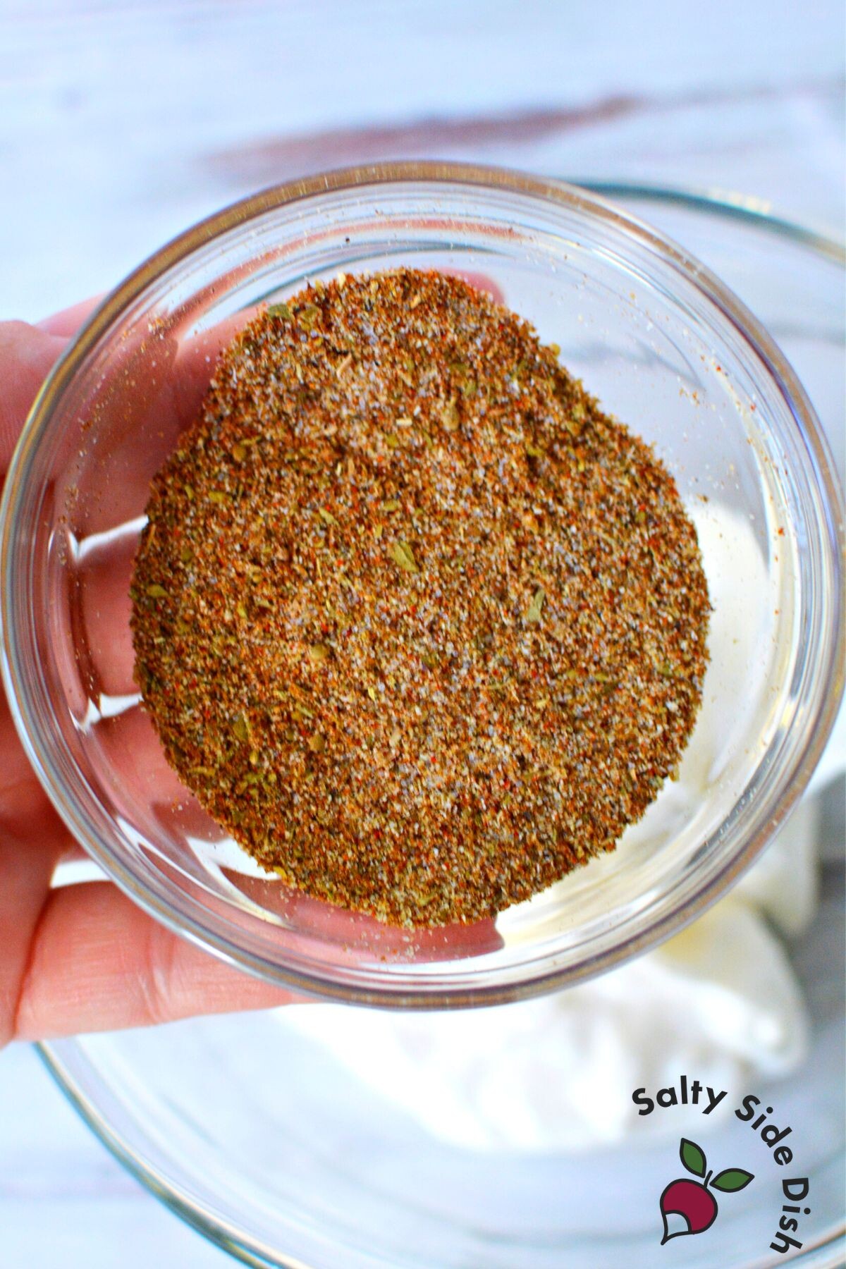 blend of spices in a bowl.