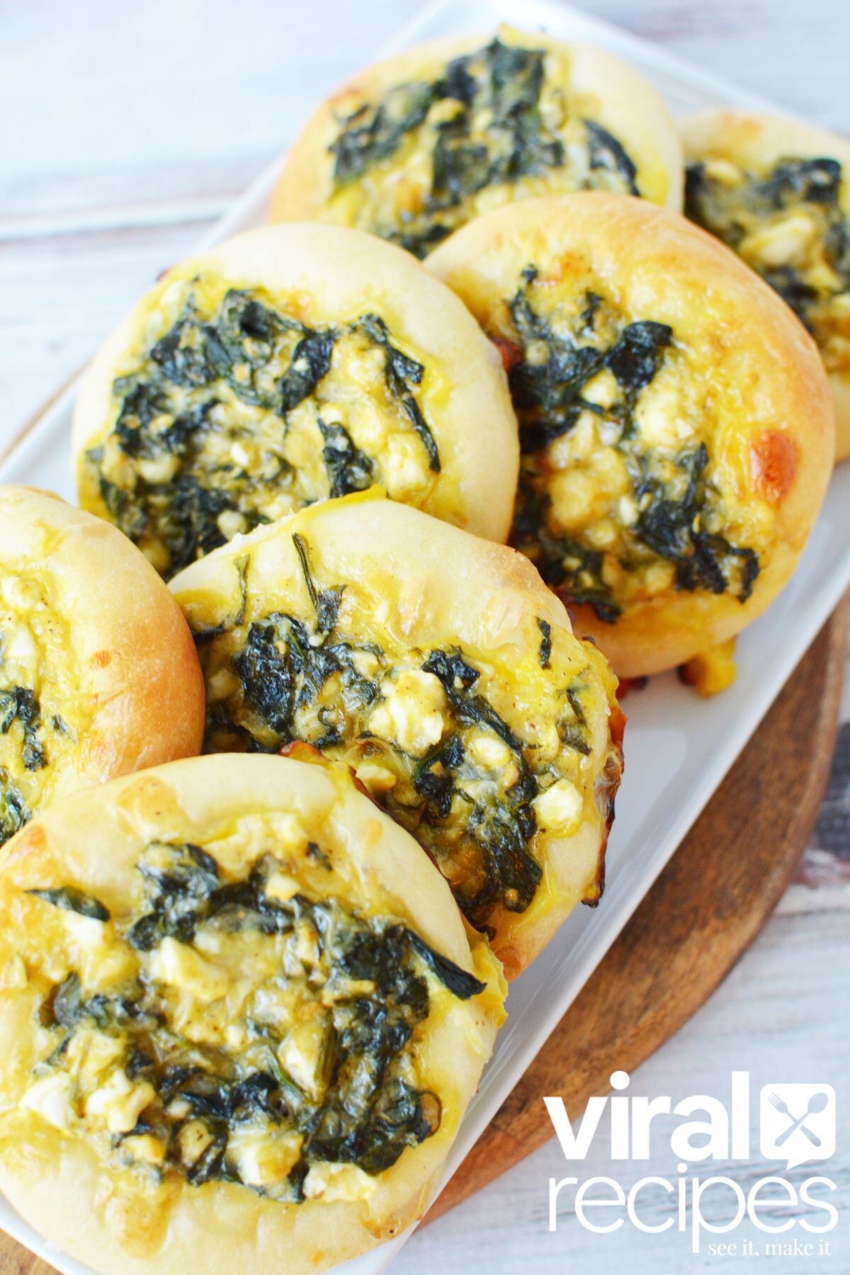 mini hand pies recipe with spinach.