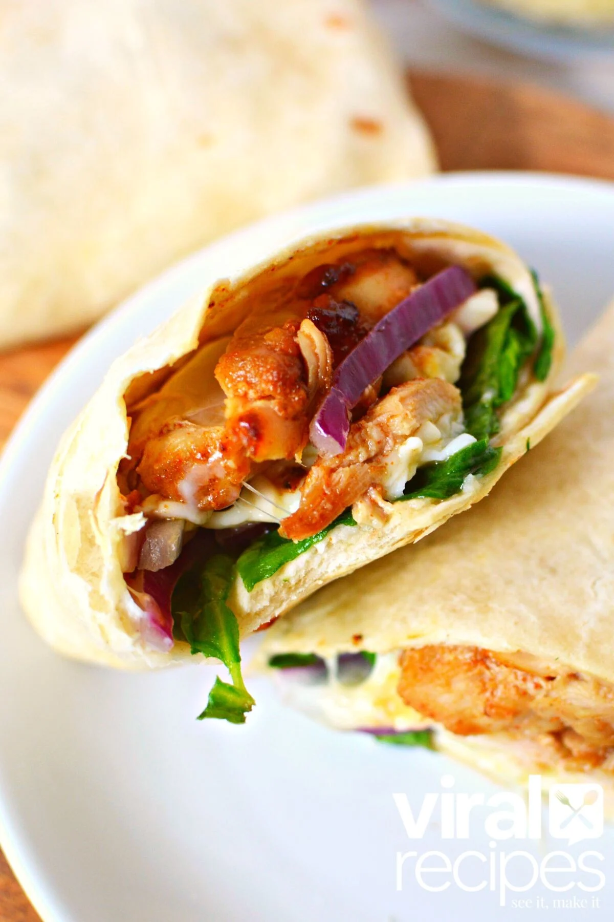 burrito wrapped chicken trend lunch recipe with honey chicken.