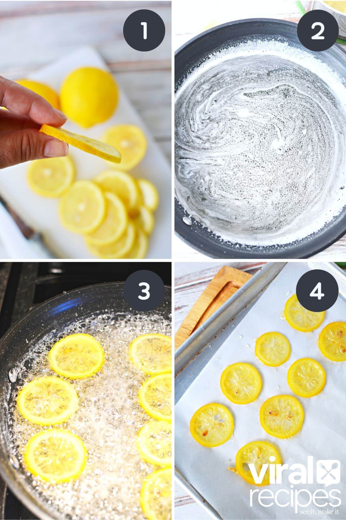 How to make Candied Lemon Slices.