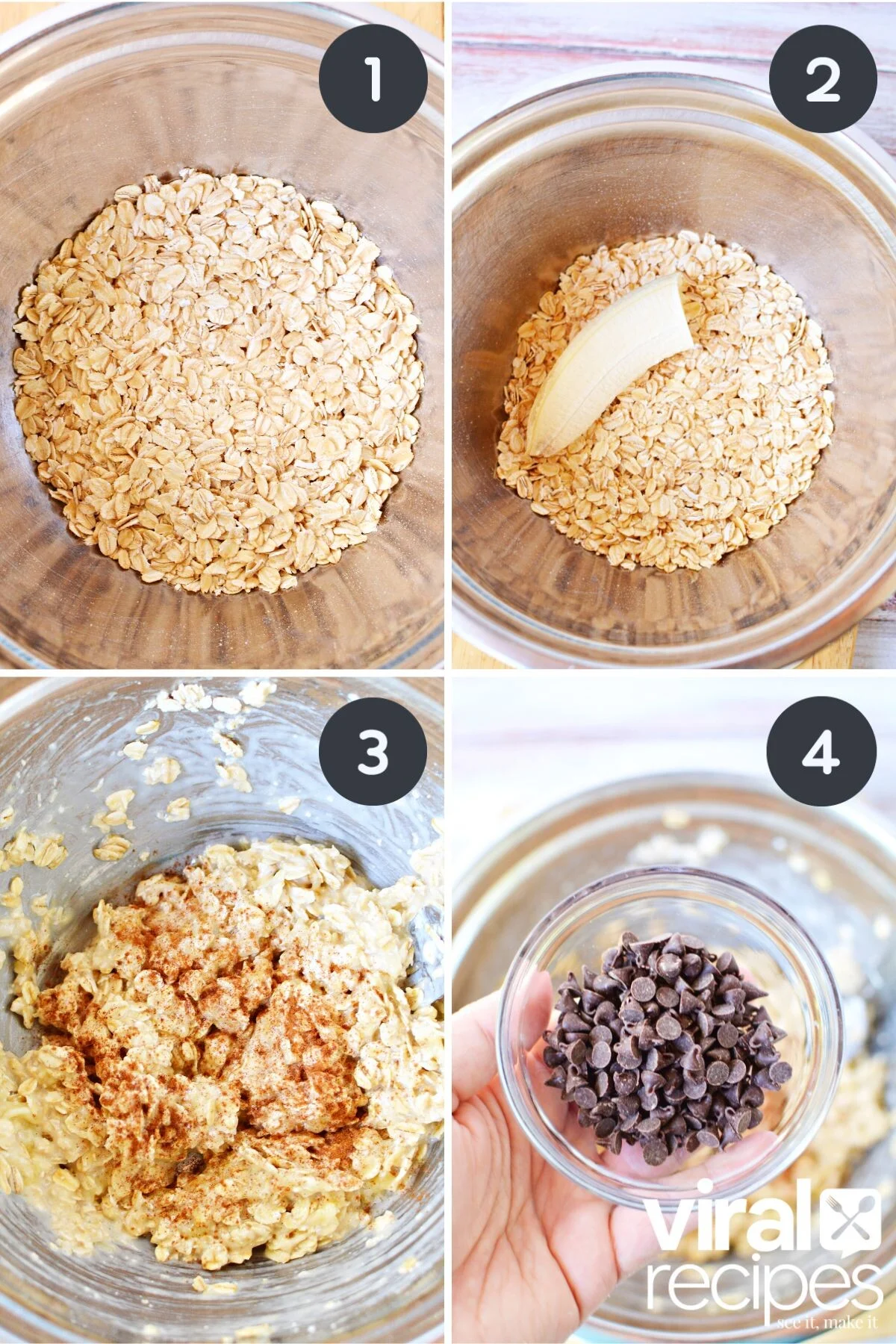 Air Fryer Breakfast Cookie ingredients.
