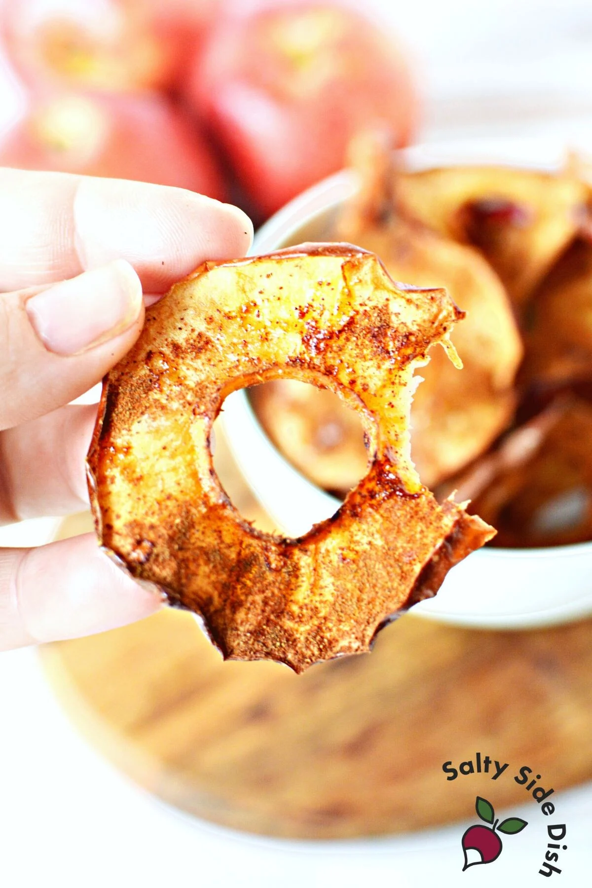 chewy apples.