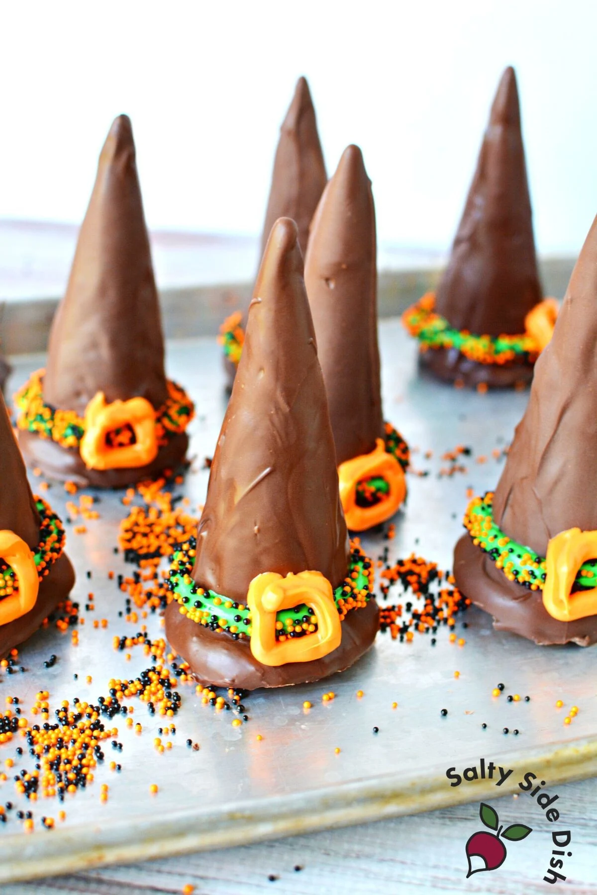 family friendly chocolate witch hat.
