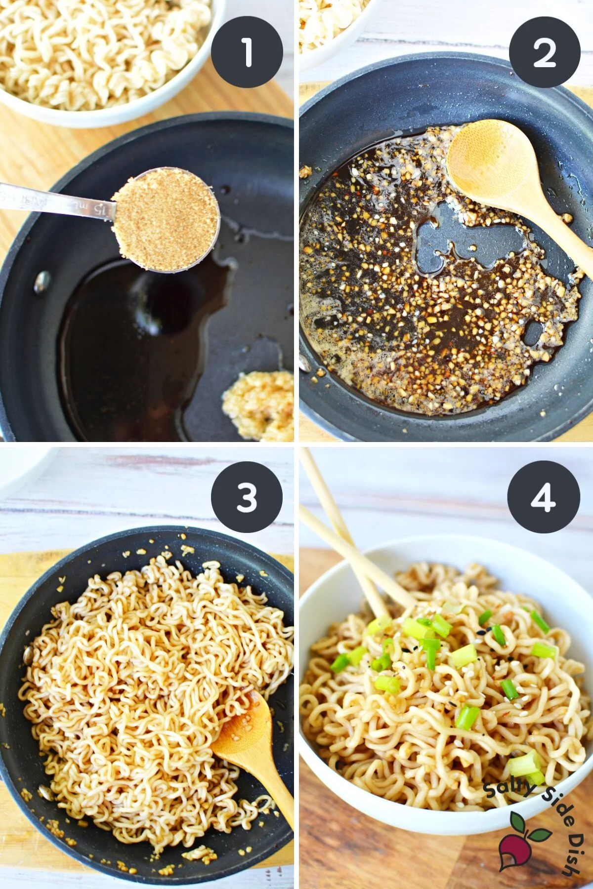 how to make garlic sesame noodles from tiktok.
