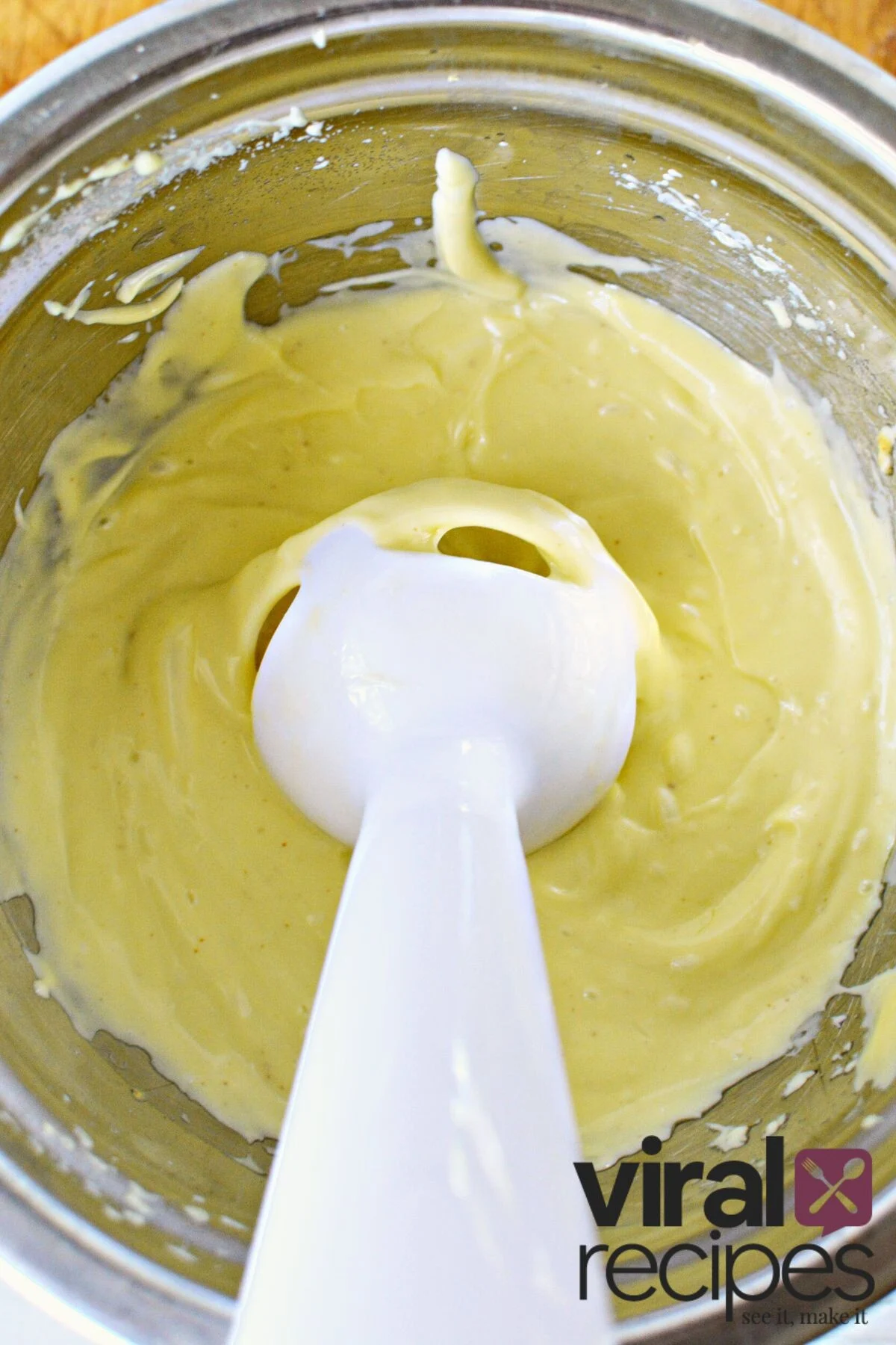 at home mayo recipe with stick blender.