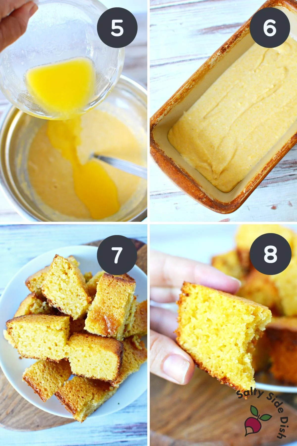 sweet corncake recipe from tiktok.
