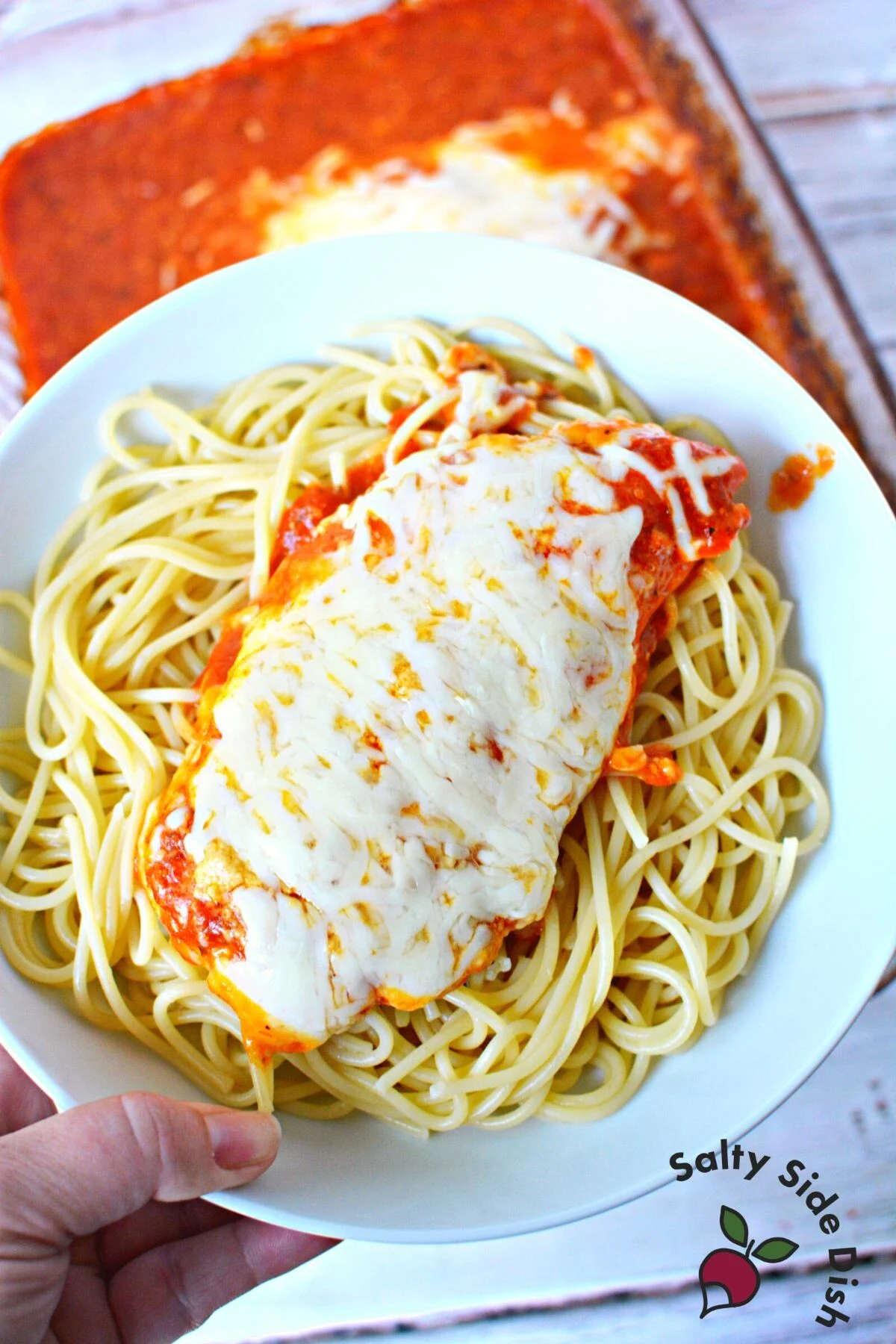 easy viral chicken parm recipe instructions.