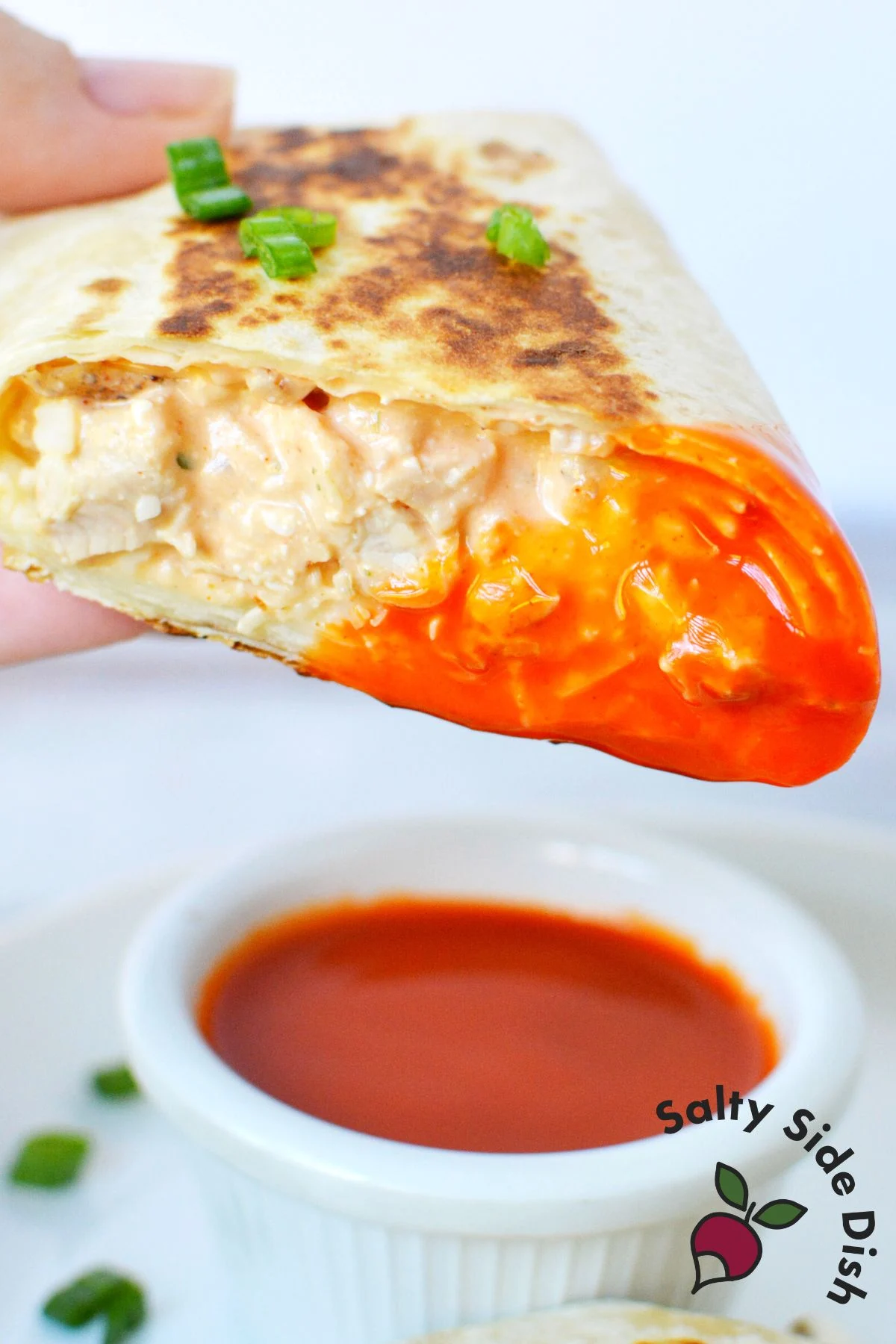 Buffalo Chicken Burritos
