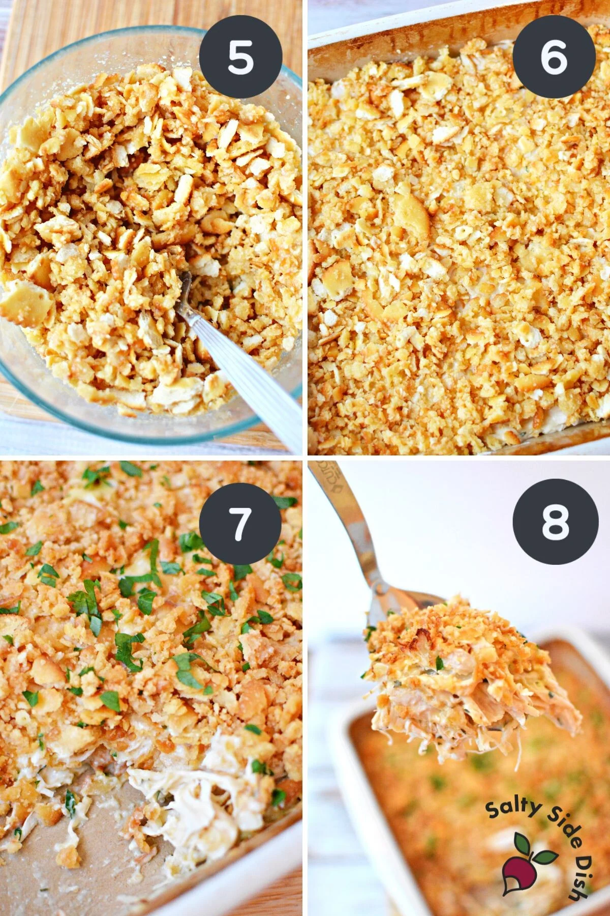 easy ritz casserole with chicken.