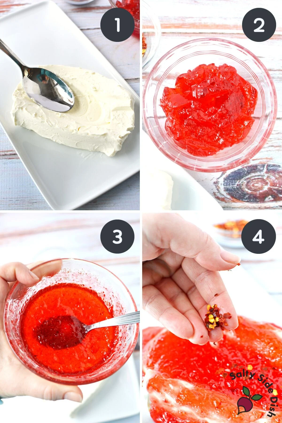 easy pepper cream cheese dip.