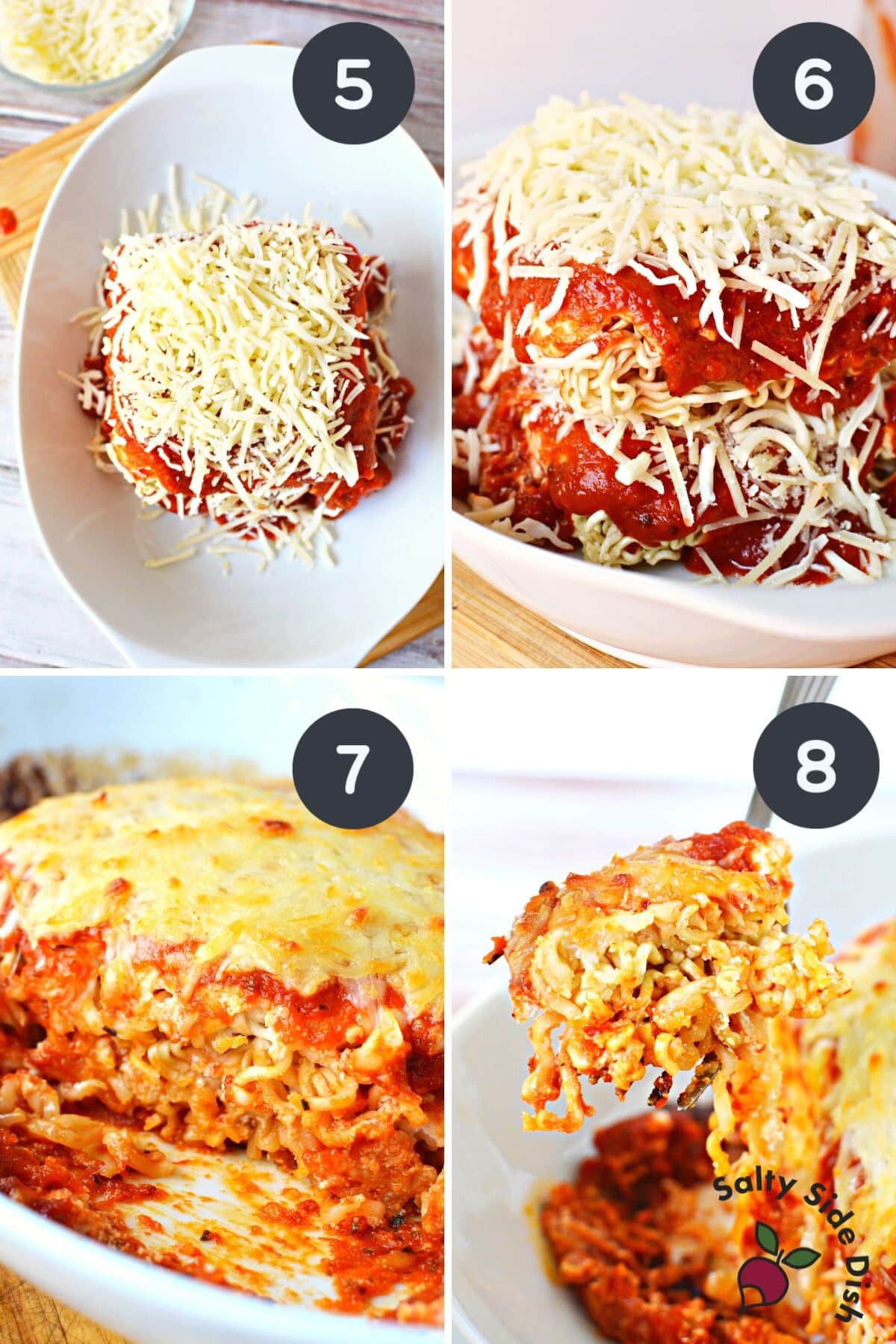 easy layered lasagna viral recipes.
