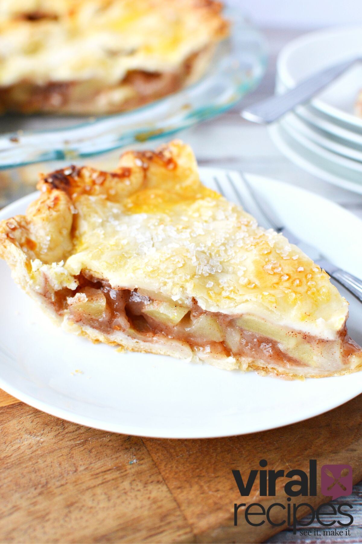 perfect apple pie recipe from tiktok, super viral green apple.