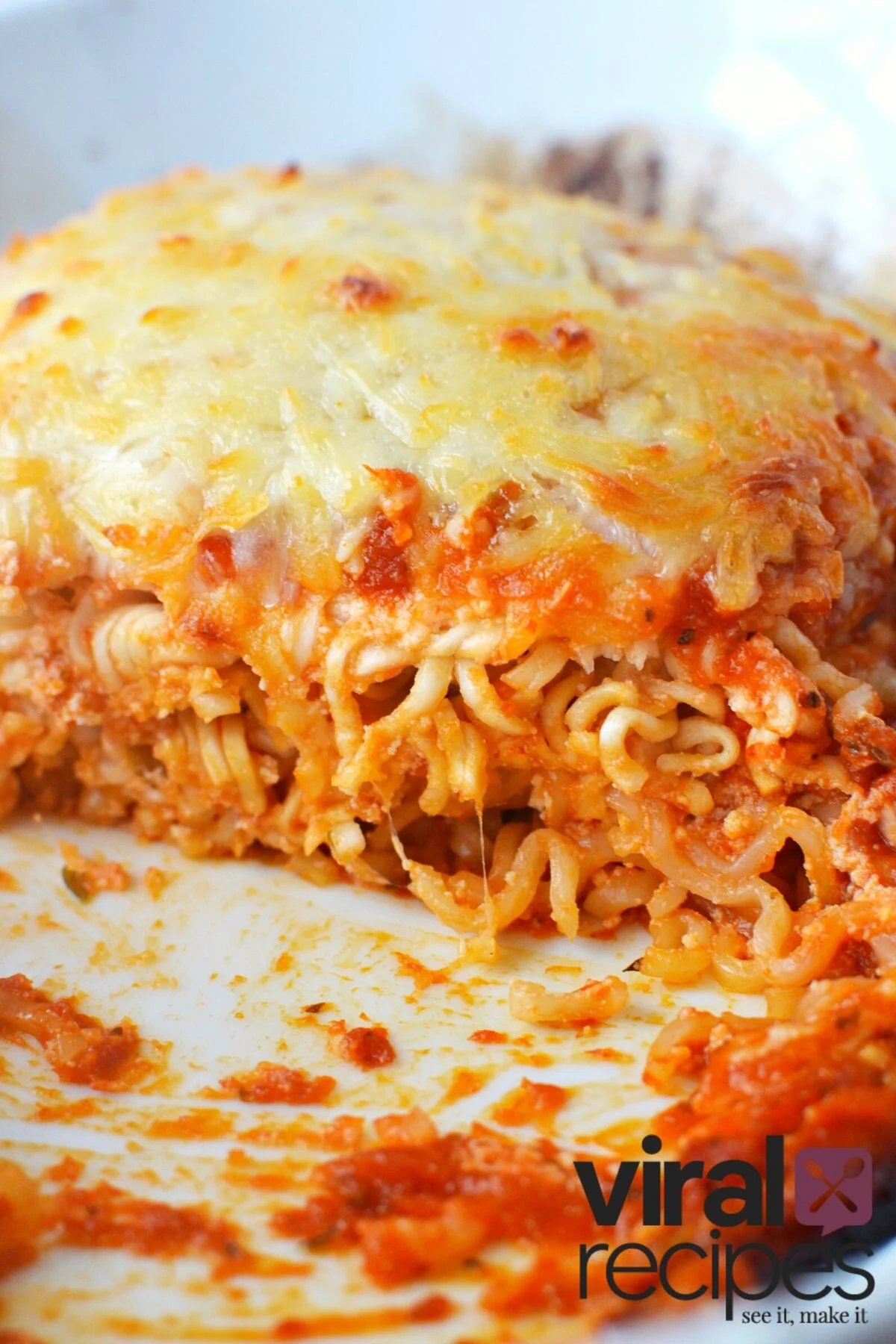 tiktok ramen lasagna.
