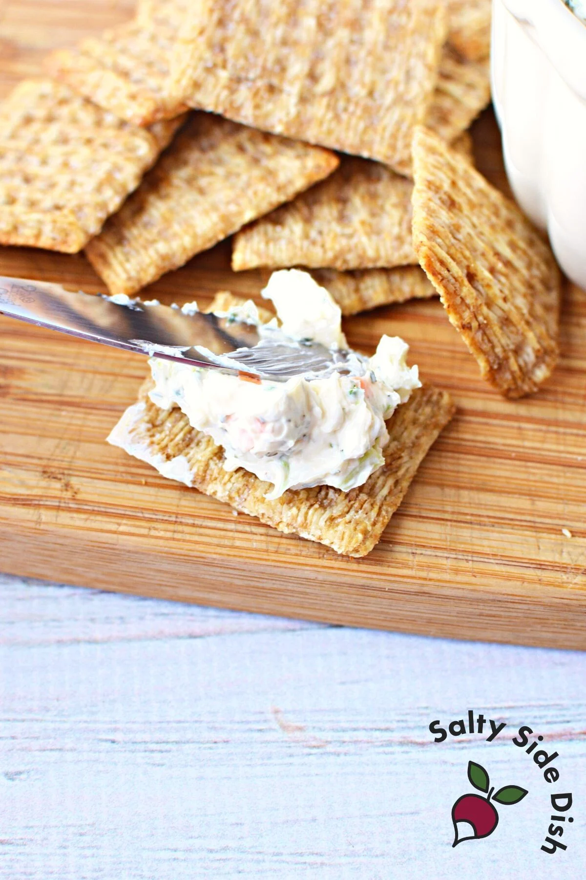chopped veggie dip.