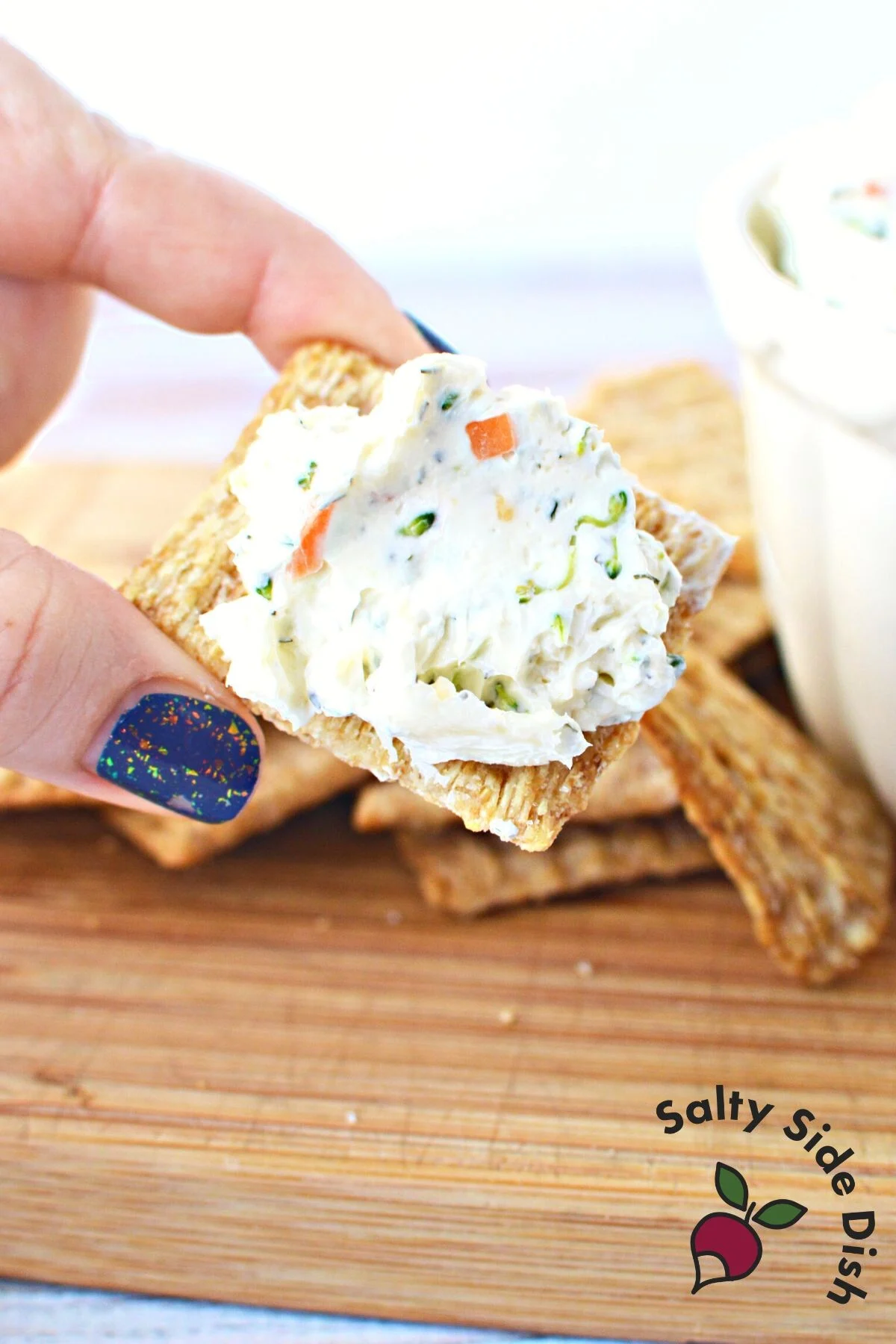 dip for triscuit crackers.