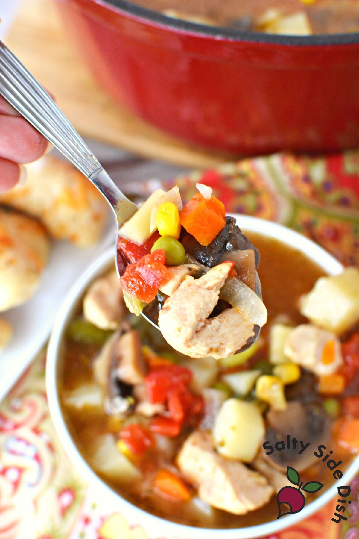 gameday vegetable soup.