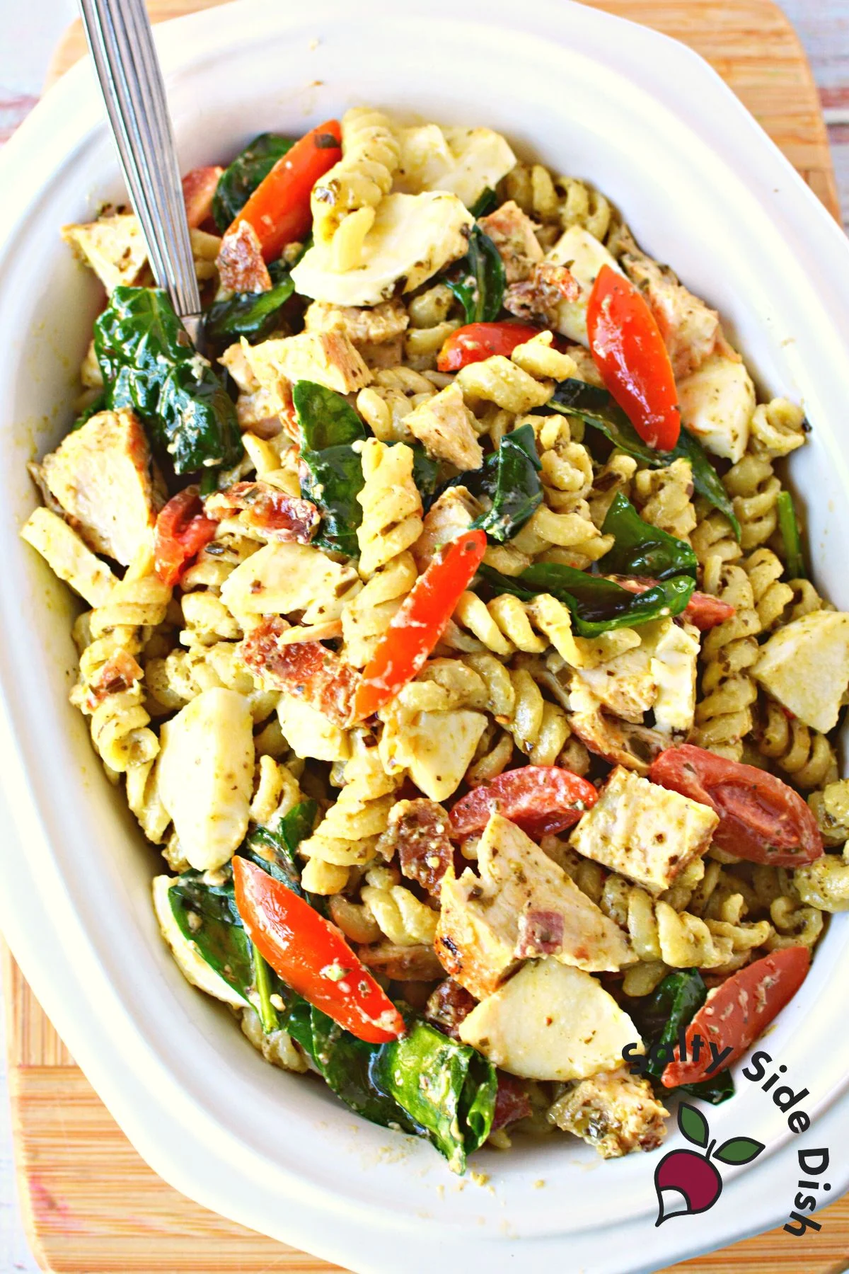 Chicken Pesto Pasta Salad