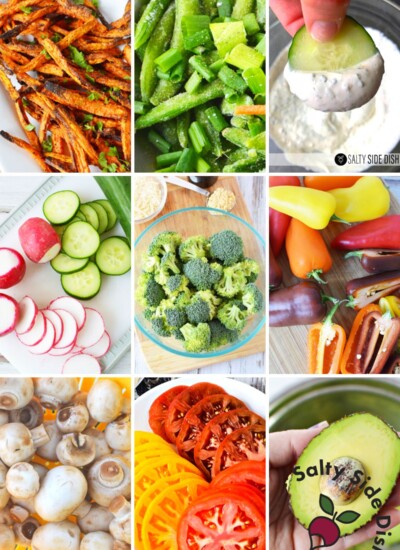 best vegetables for dipping.