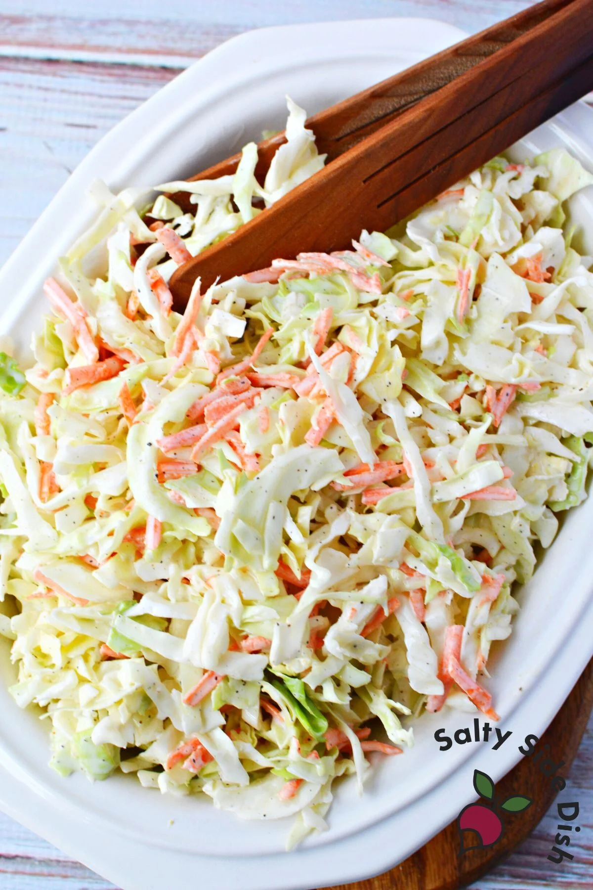 homemade coleslaw.