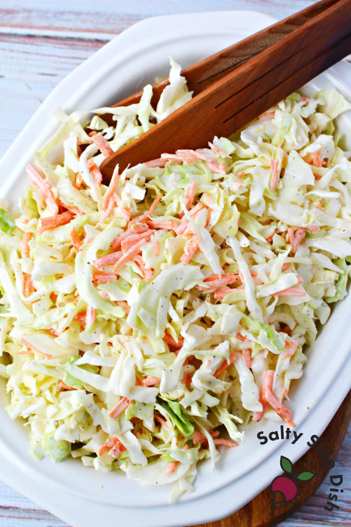 Creamy Coleslaw Recipe (Not Too Sweet, Perfectly Balanced)