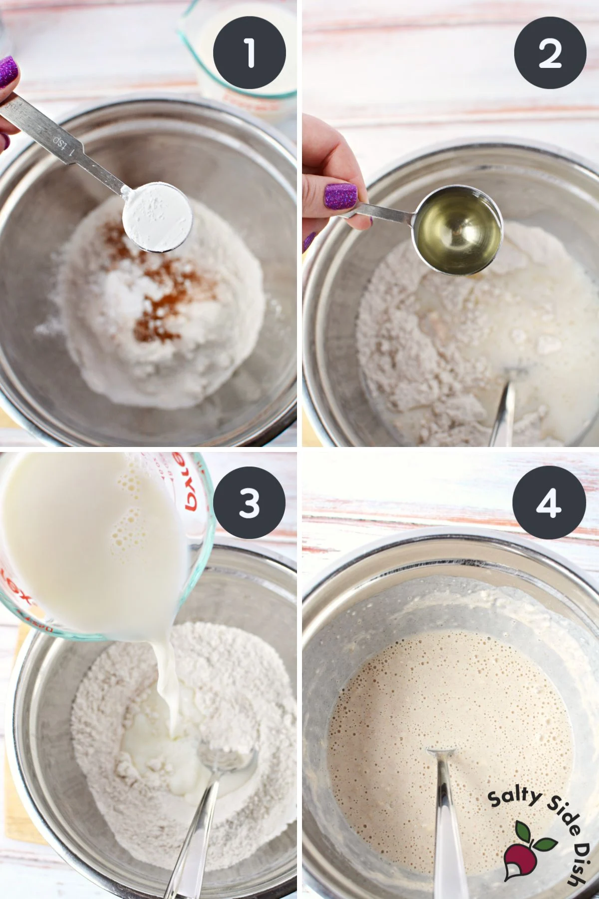 eggless pancakes.