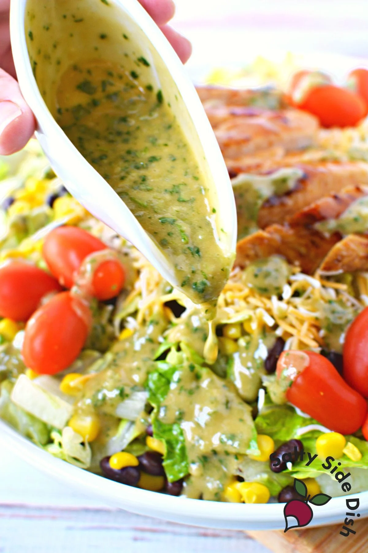 peanut butter lime dressing perfect for cheesecake factory santa fe salad recipe.
