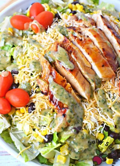 easy salad recipe from home.