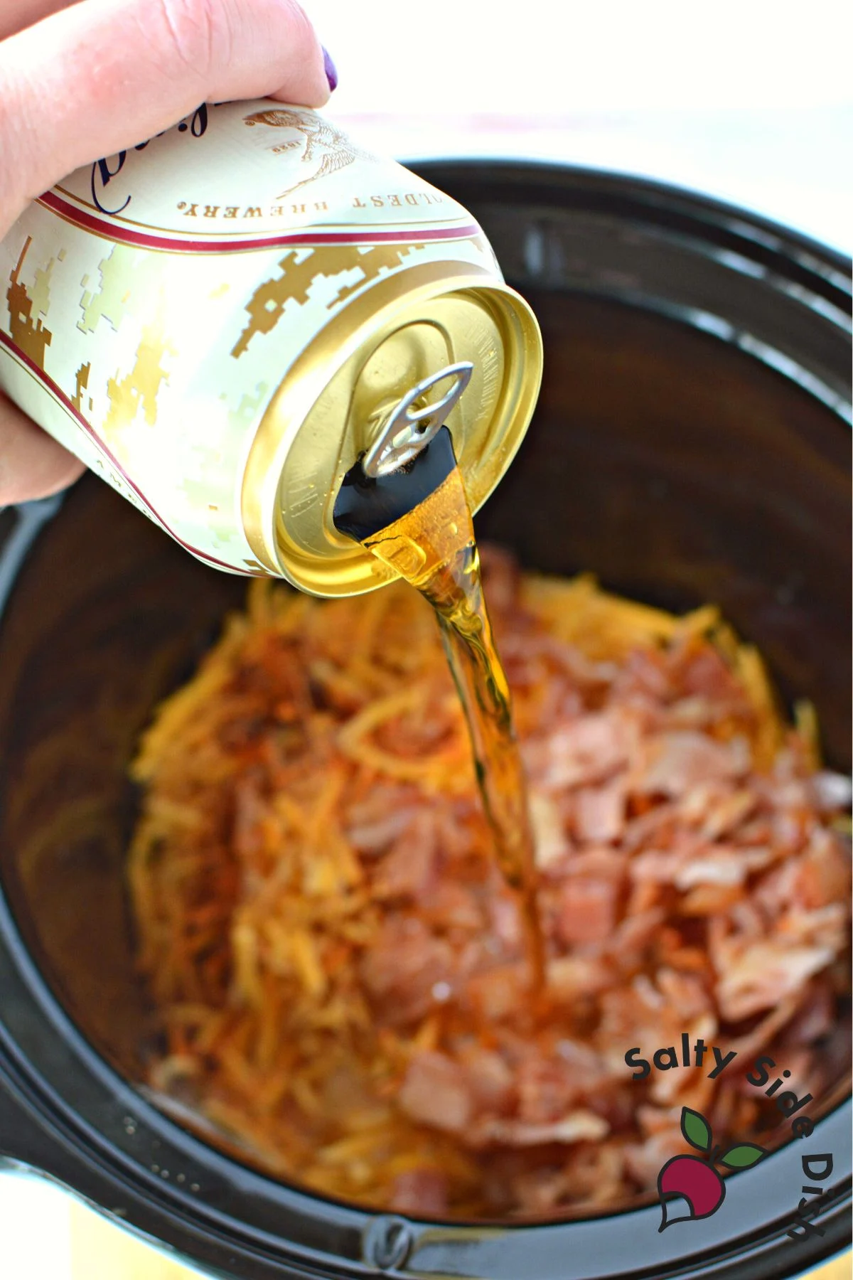 appetizer with beer