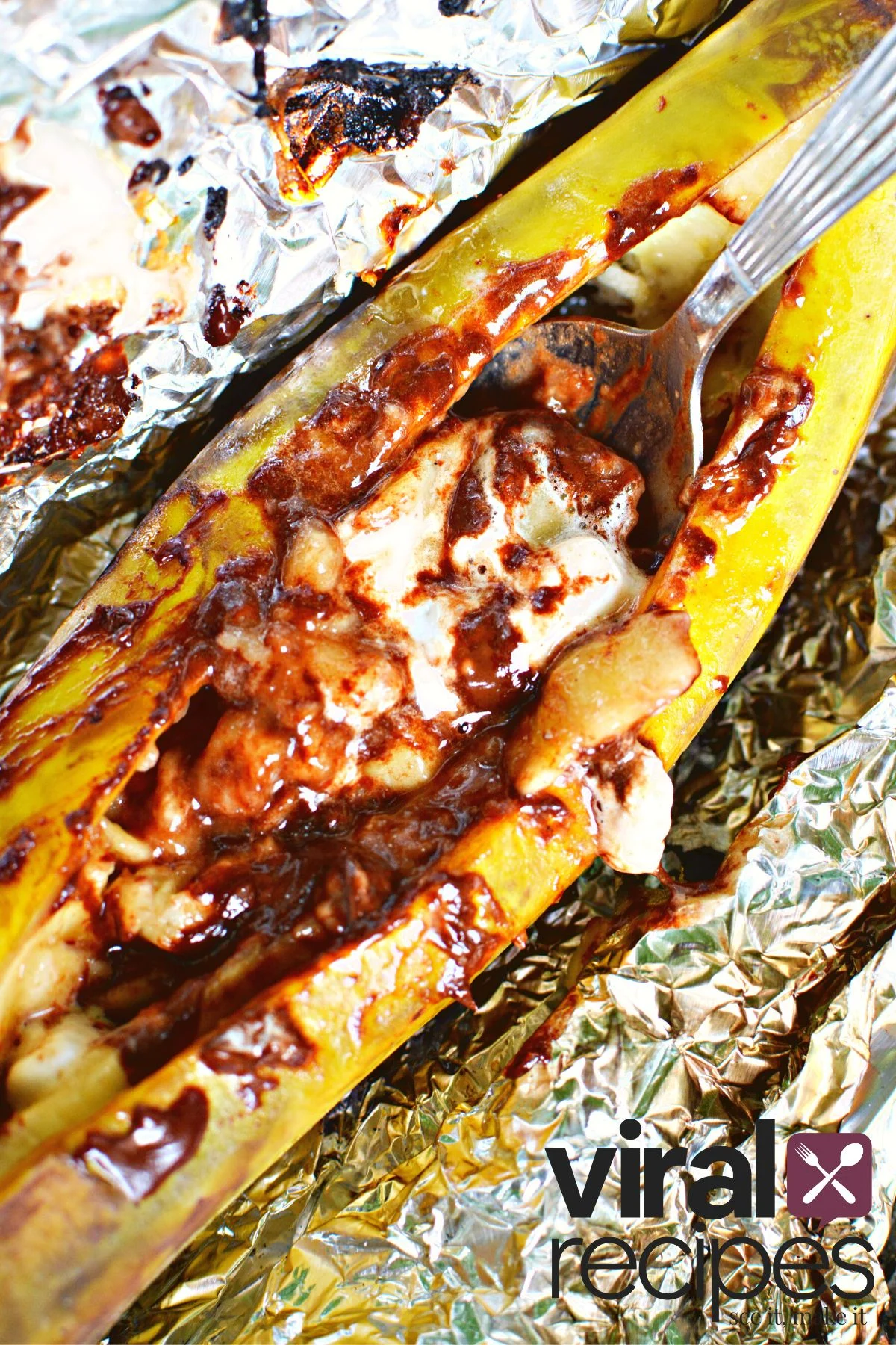Campfire Banana Boats