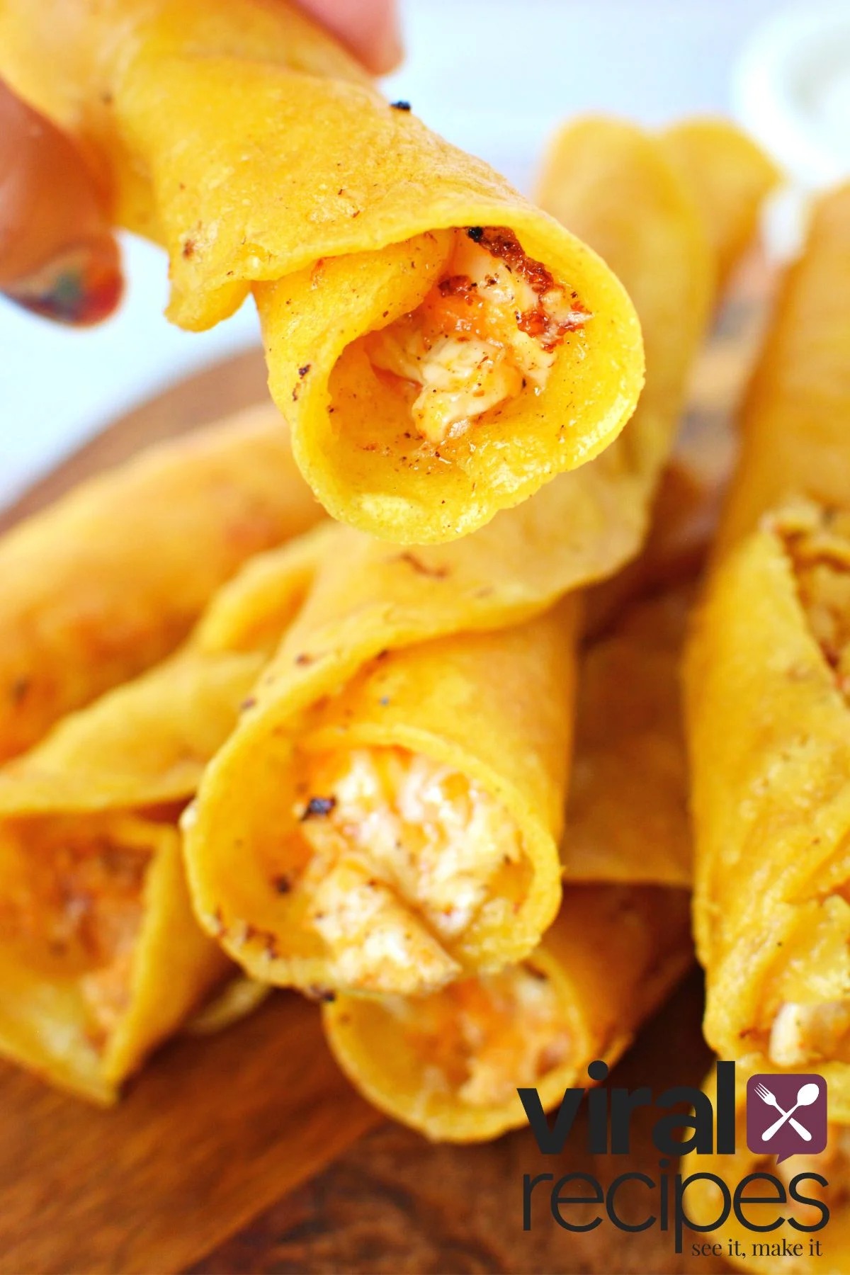 Buffalo Chicken Taquitos