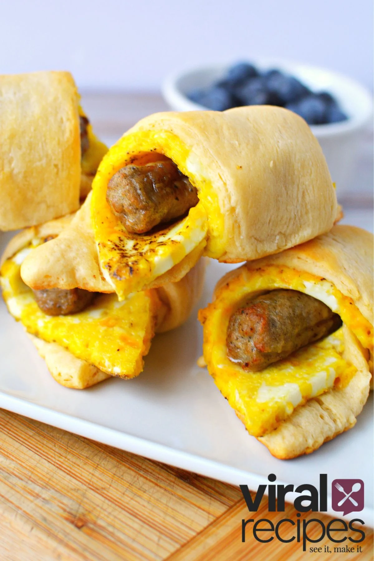 Sausage and Egg Crescent Rolls