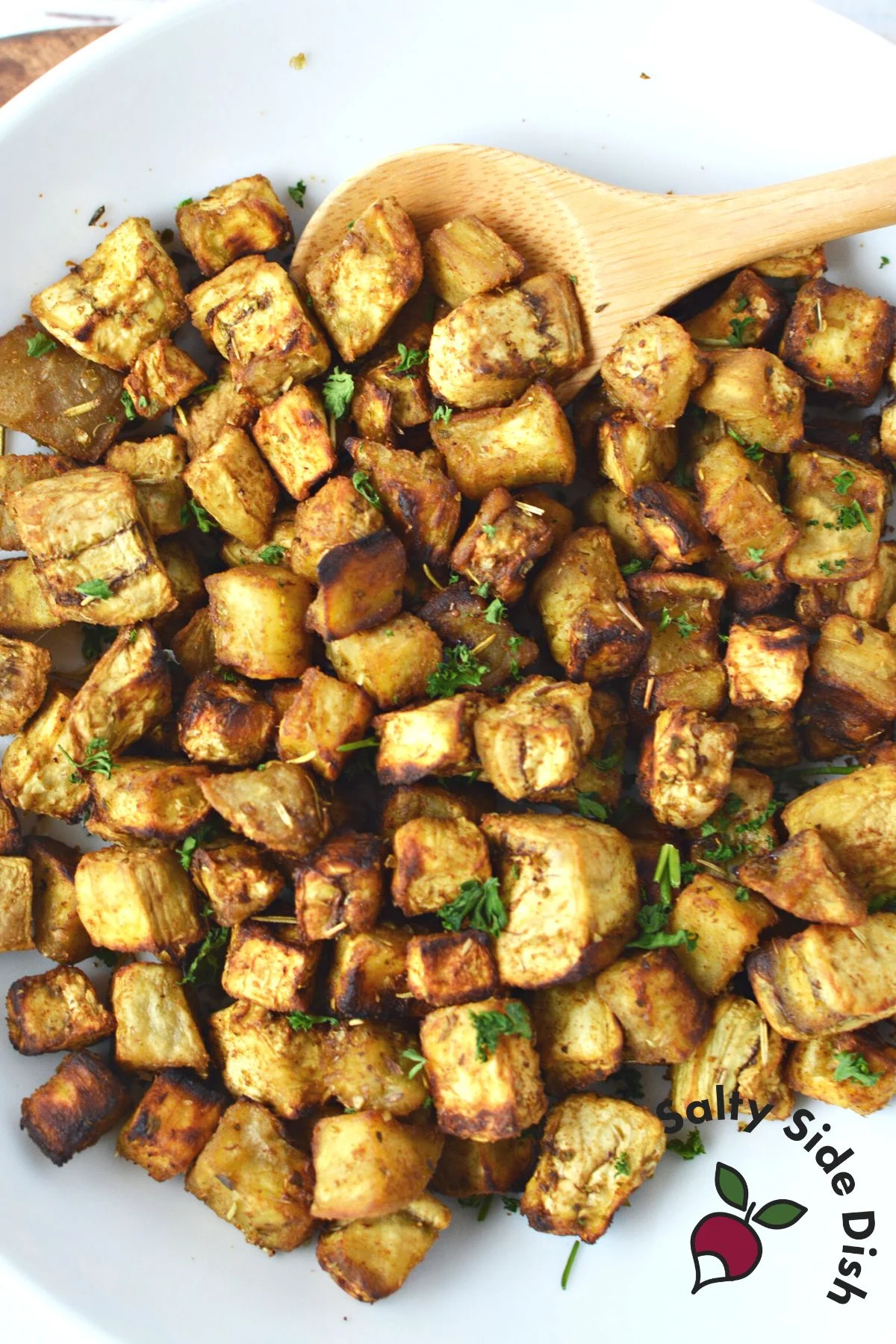 achieve perfect eggplant every time in the air fryer.