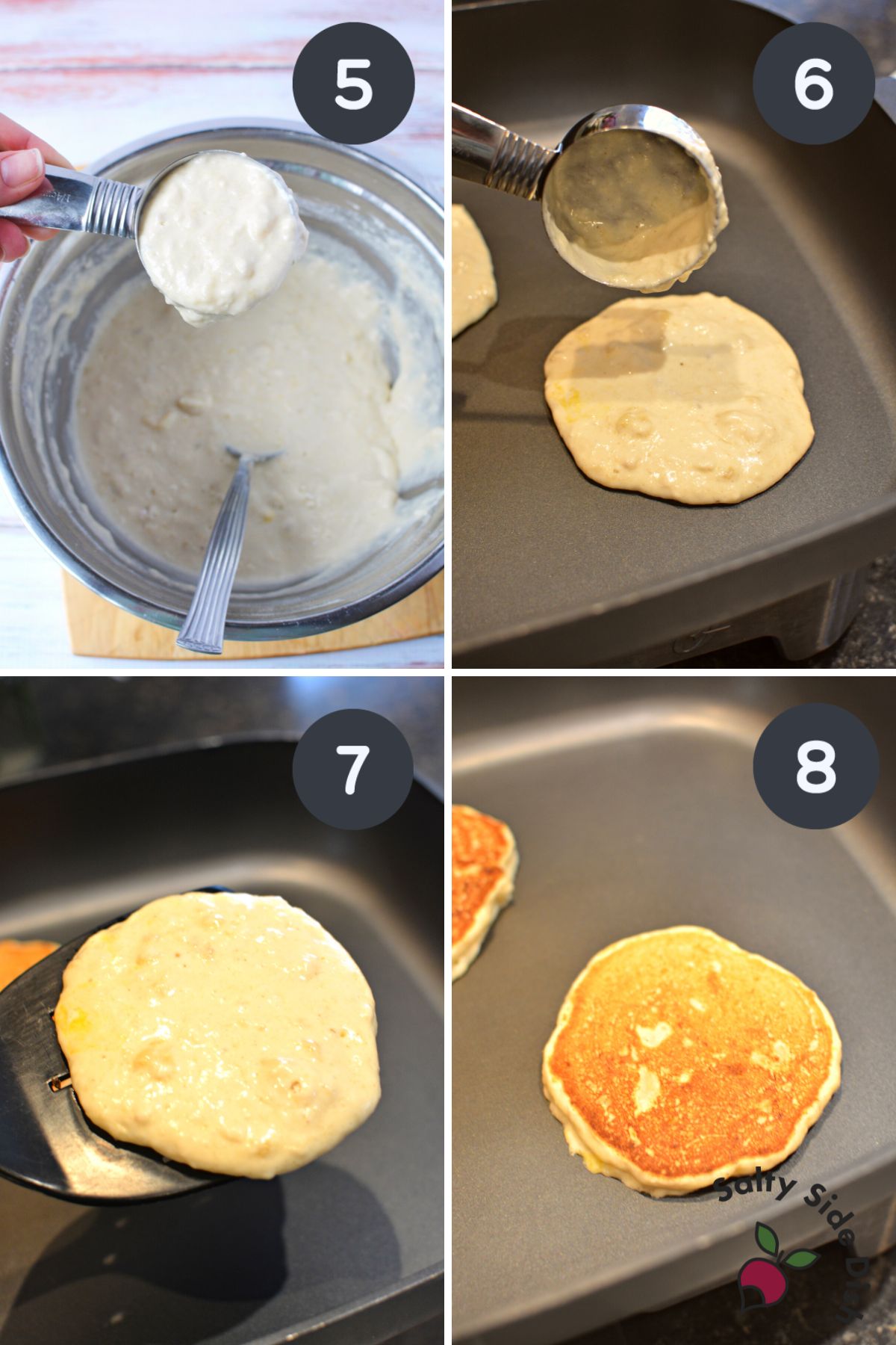 how to make griddle pancakes.