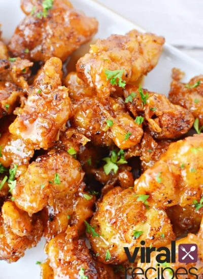 Honey buttered fried chicken.