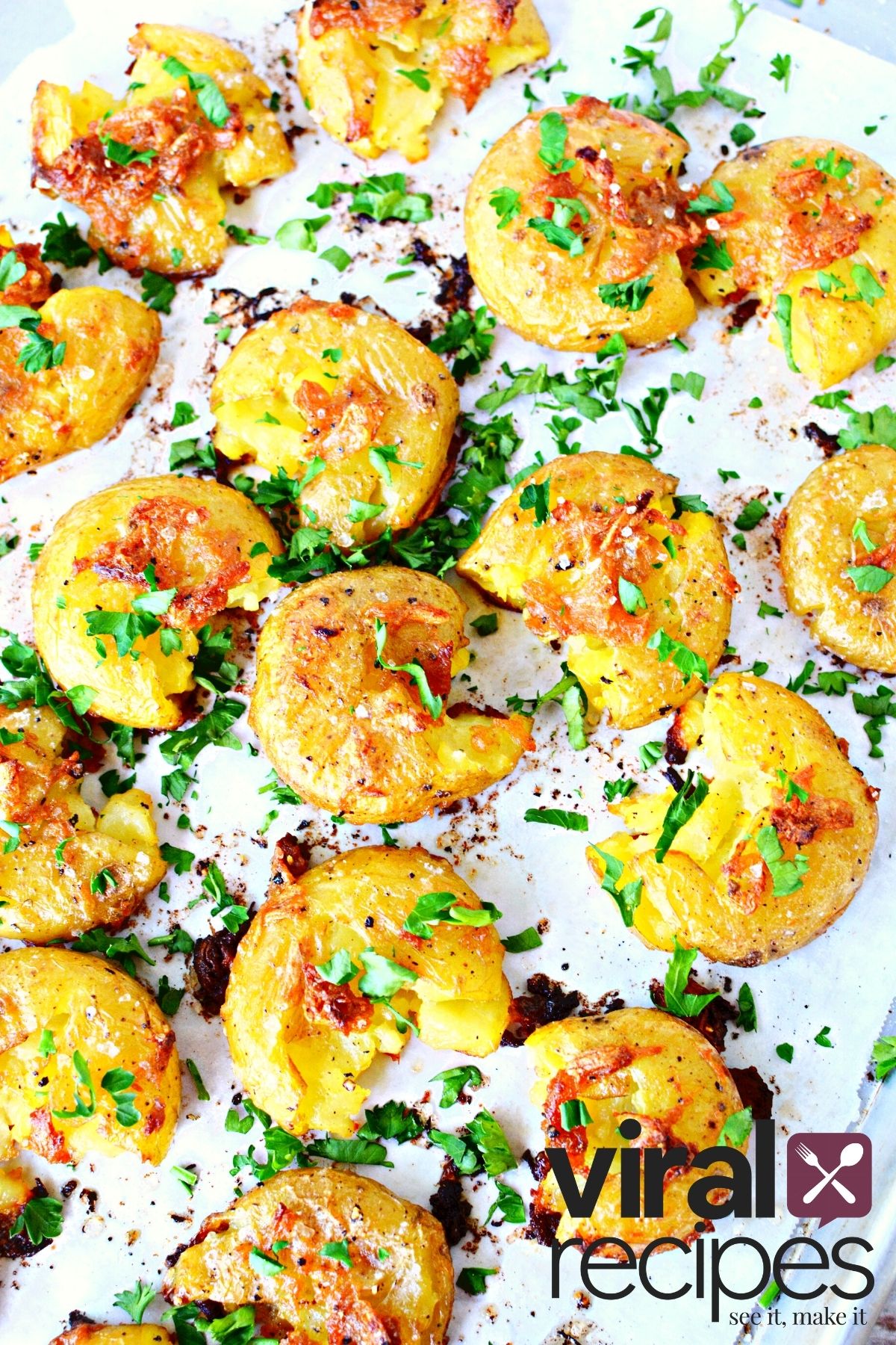 Garlic Butter Crispy Potatoes