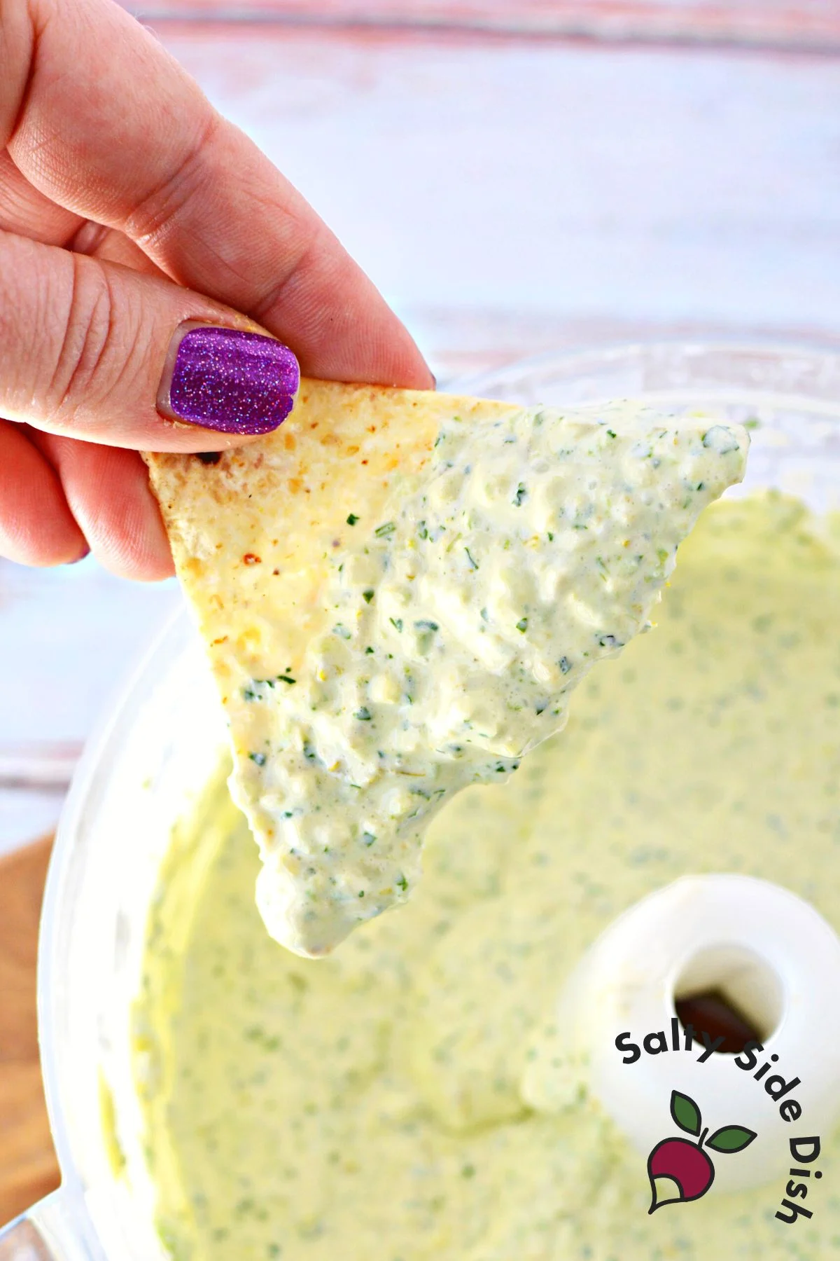 smother that chip with mexican dip.