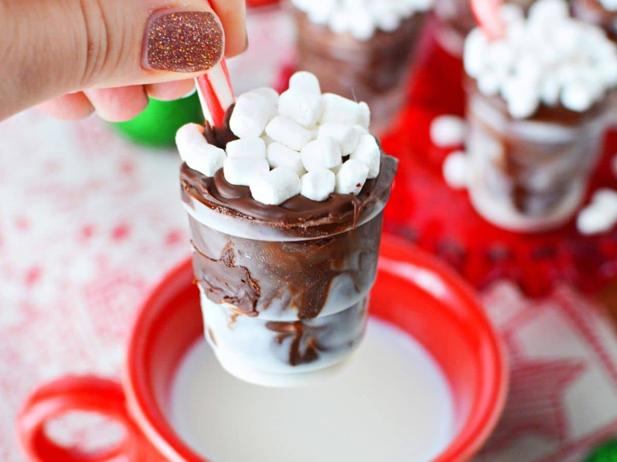 Solo Cup Chocolate Bombs