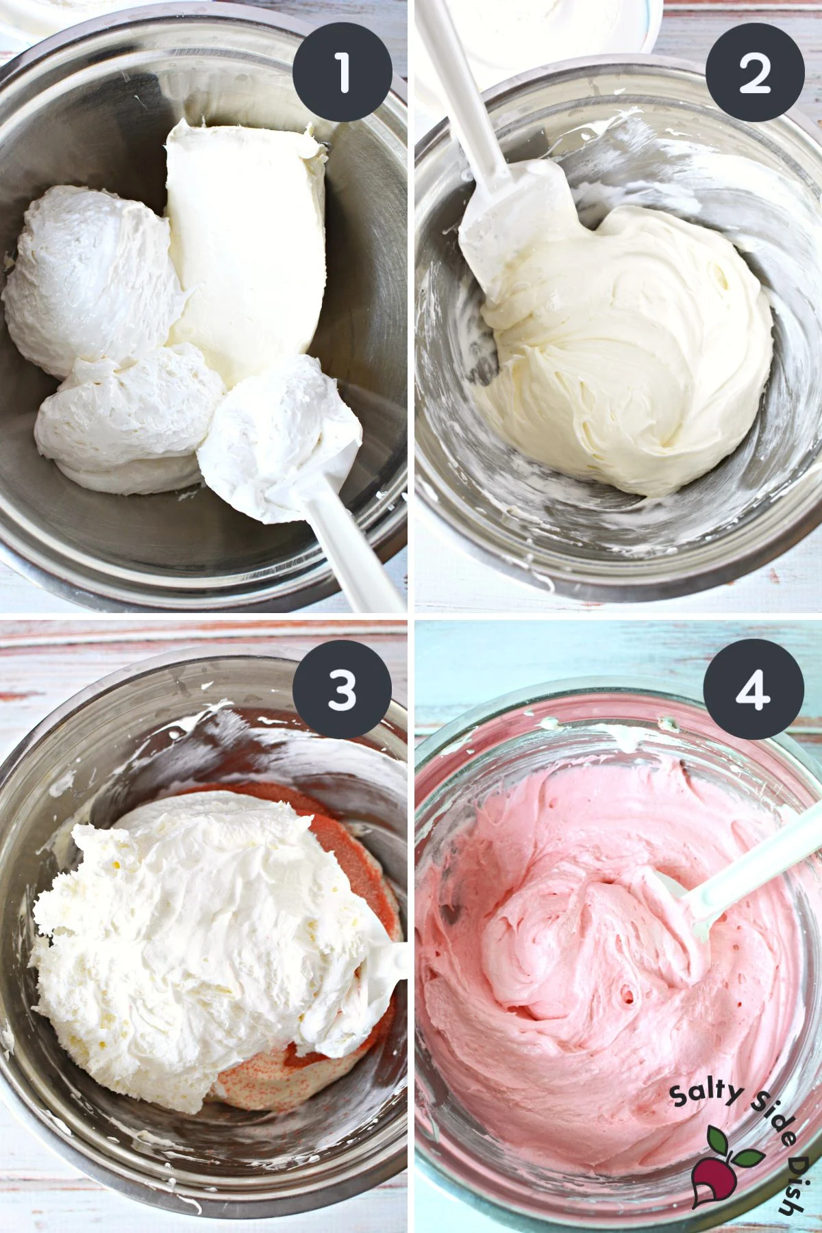 how to make smooth strawberry dip from tiktok viral recipe.