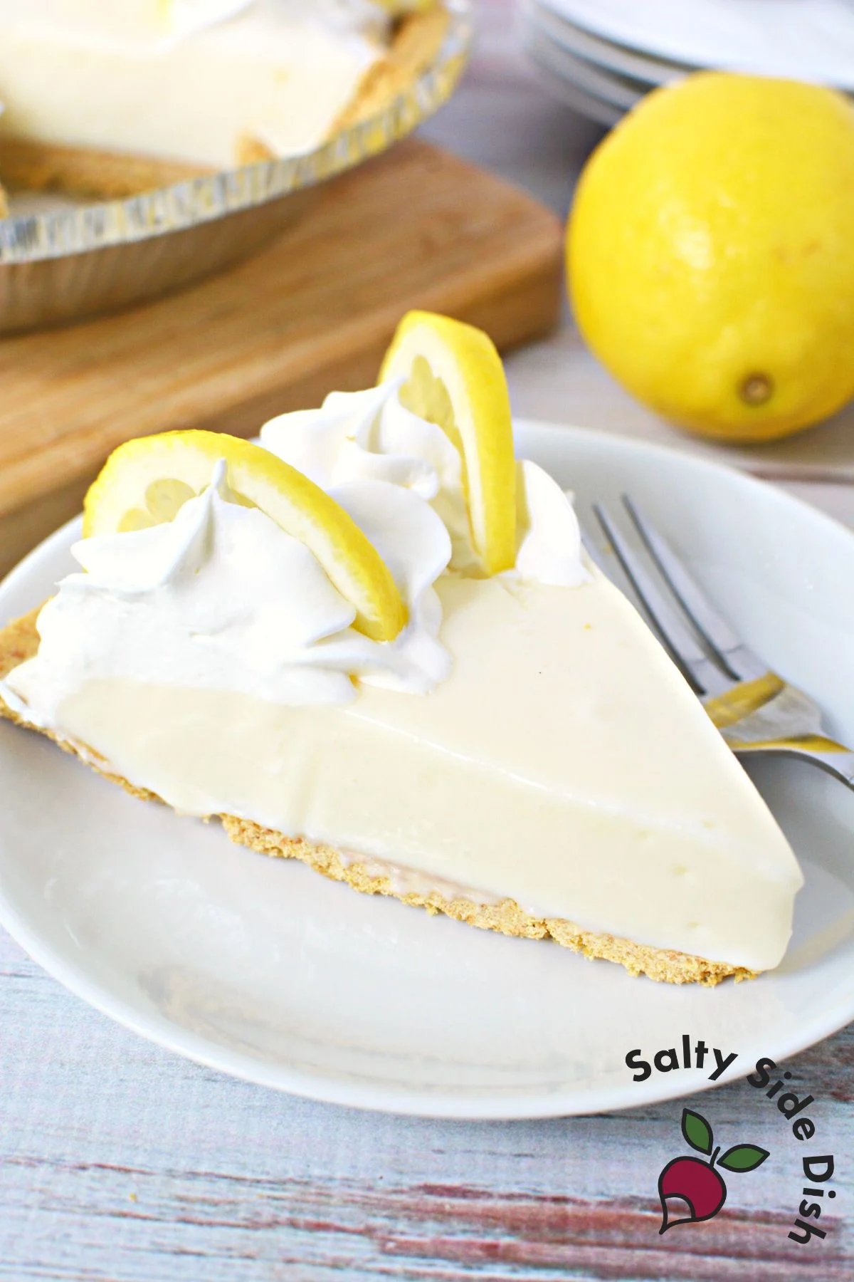 lemonade pie slice.
