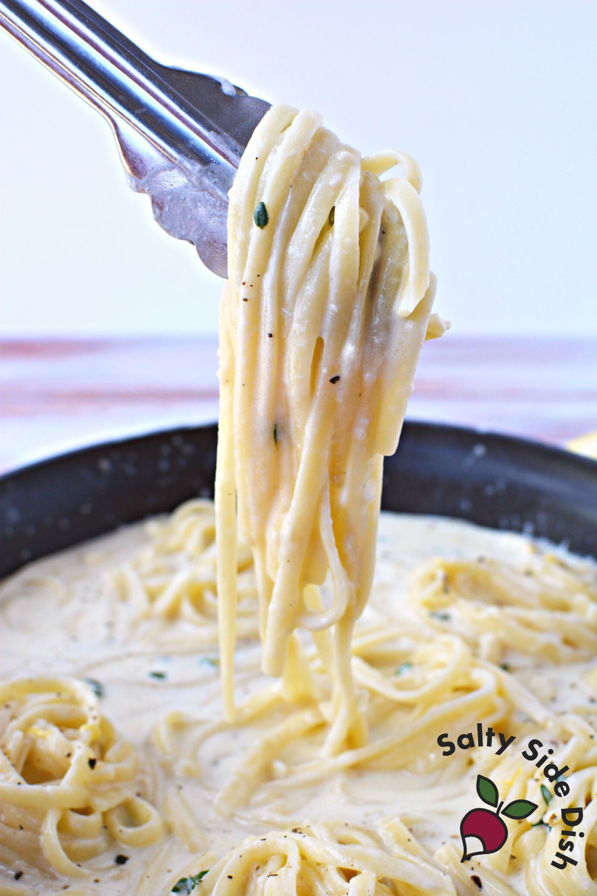 pasta al limone with fettuccini