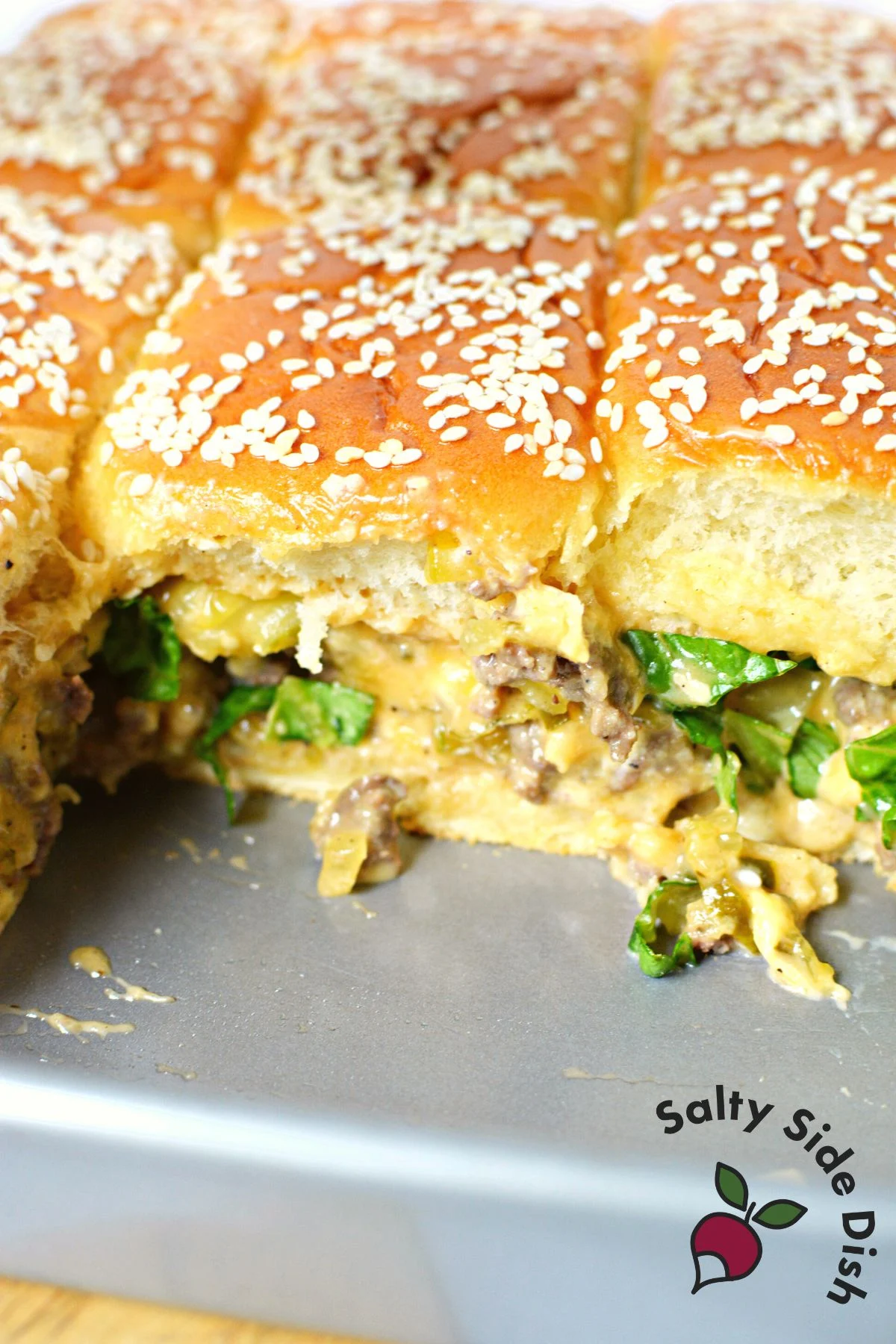 plate of tiktok trending sliders.
